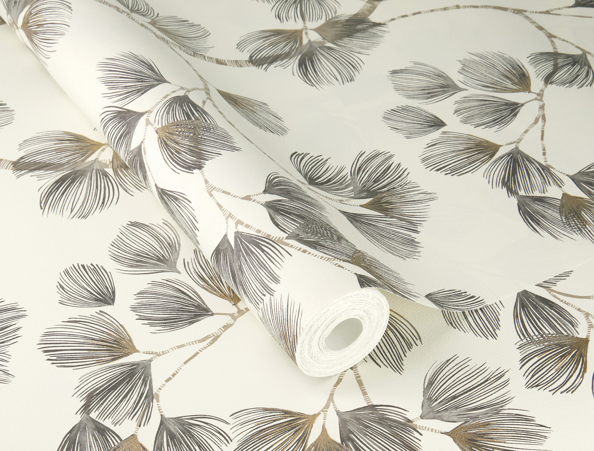 Rasch Vliestapete Allegretto Schwarz-Schwarzbraun 866933