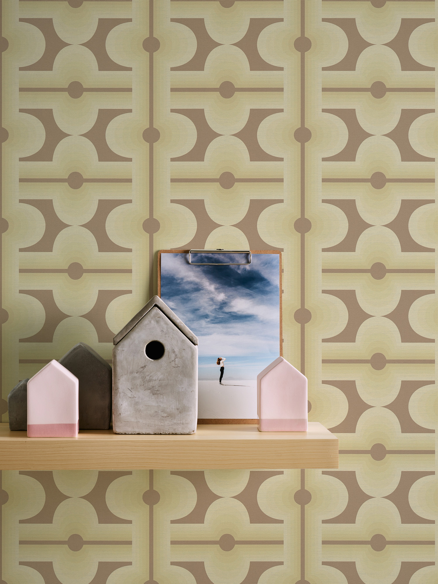 AS Creation Vliestapete Retro Chic Braun 395333