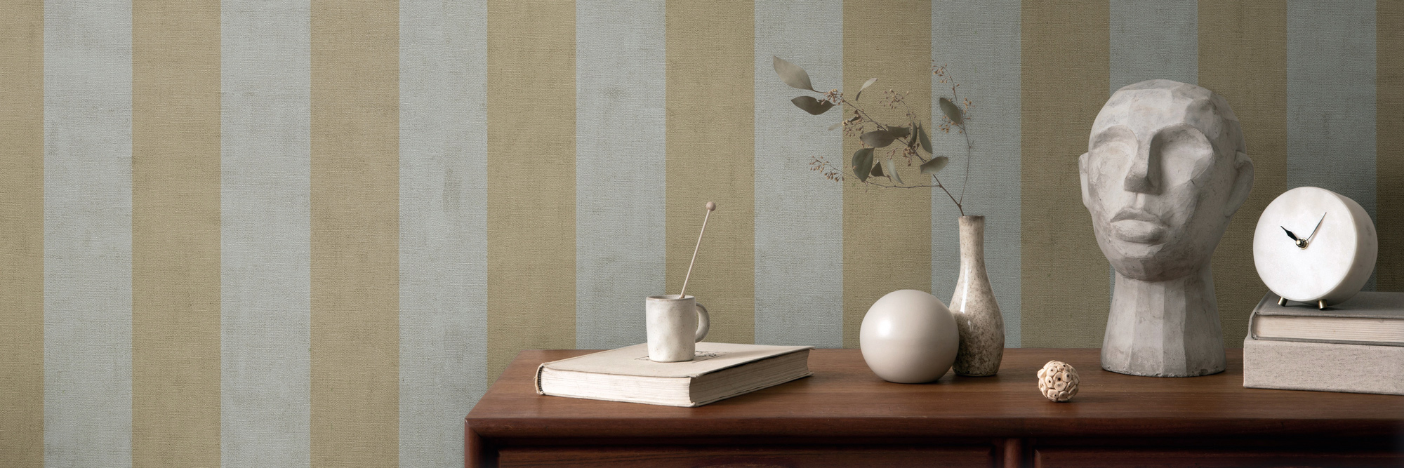 AS Vliestapete Anna d'Andrea Streifentapete Grün 782262