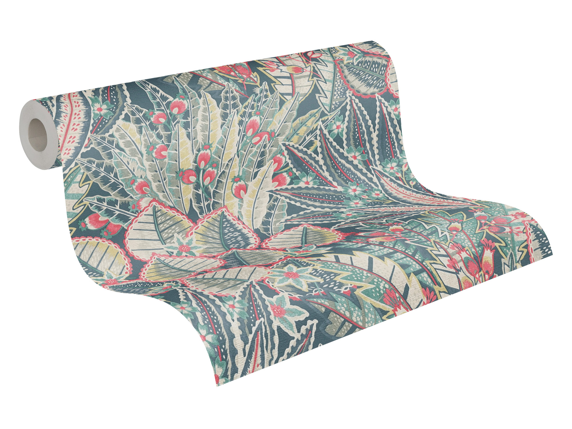 Livingwalls Vliestapete Stories of Life Floral Blau 396532