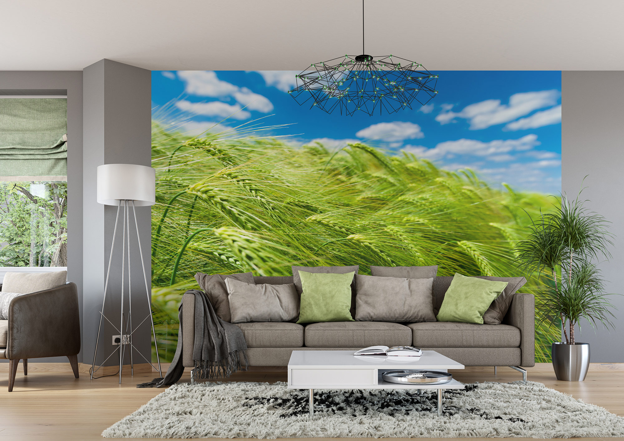 Rasch Fototapete Magic Walls Getreide 363746