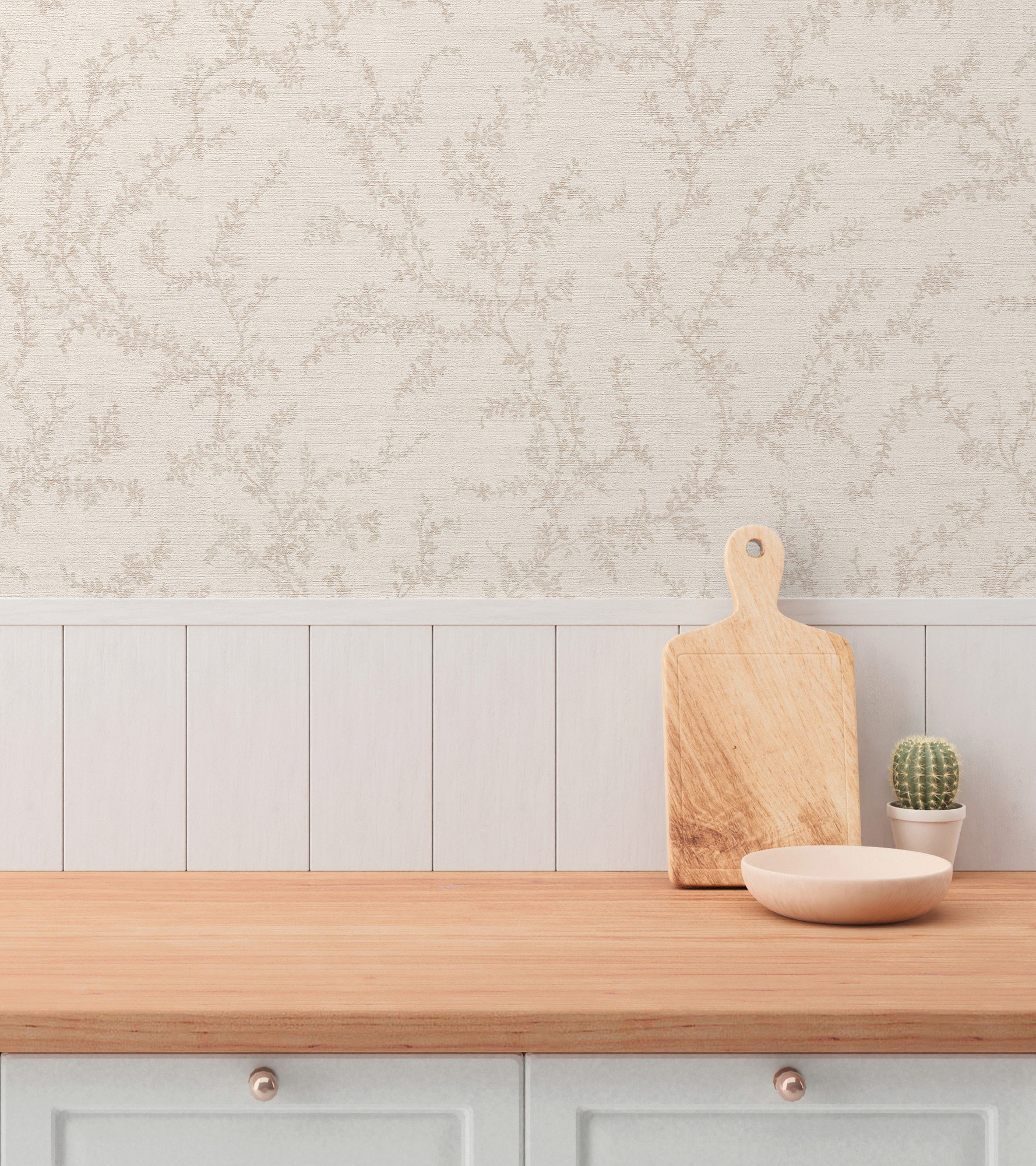 AS Vliestapete Hygge 3 Natur Creme 790902