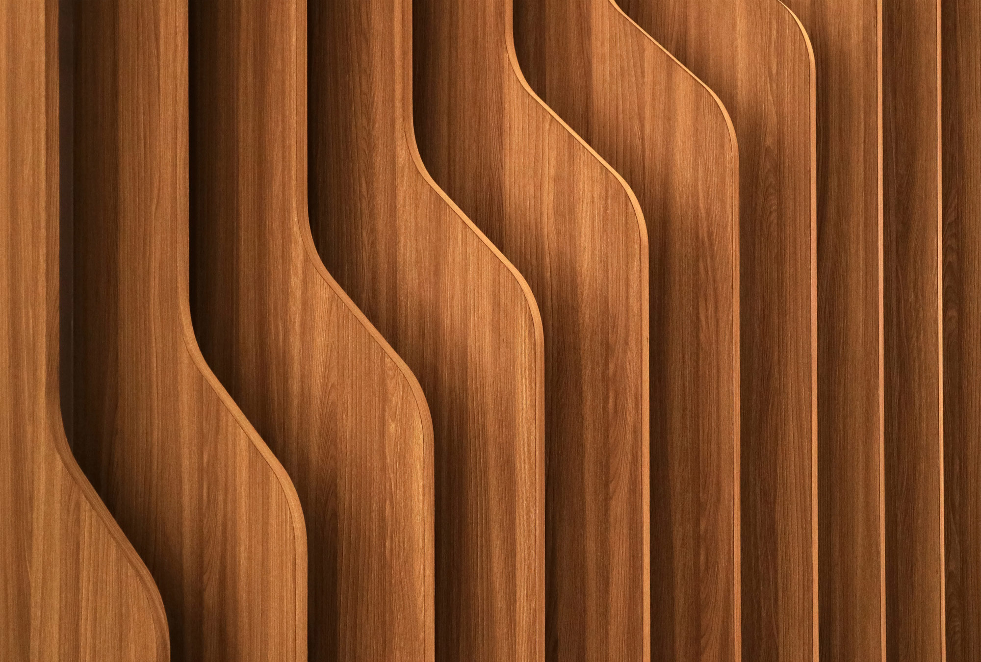 AS Fototapete Walls by Patel 5 Holzpaneel Braun DD134123