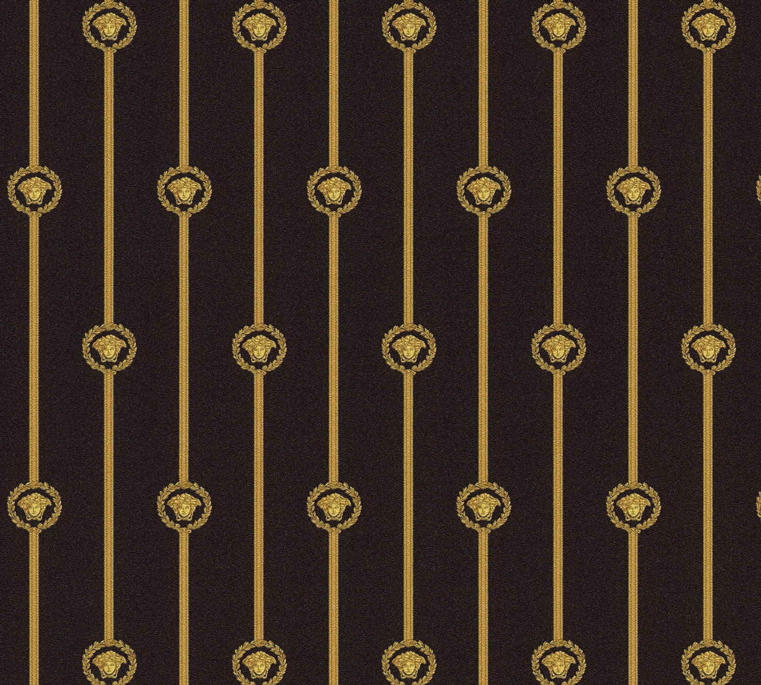 AS Vliestapete Versace 6 Barock Tapete Schwarz 791732
