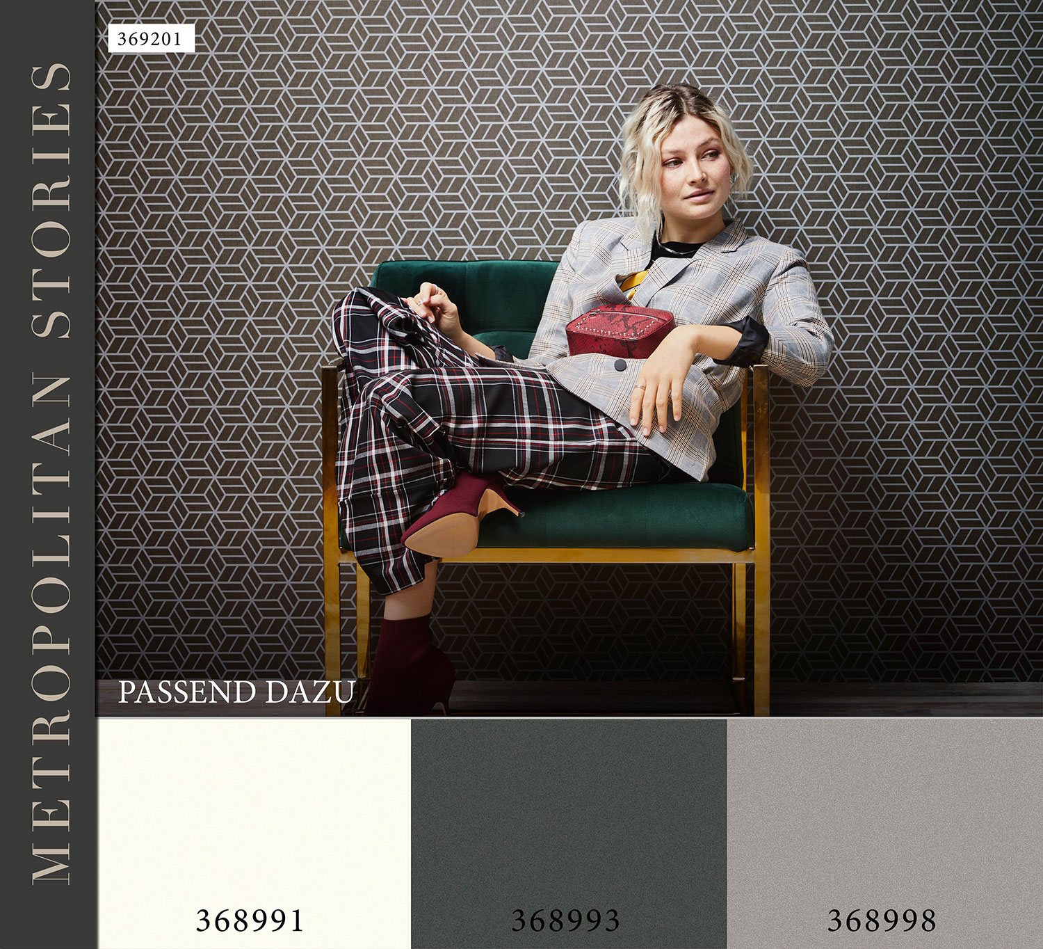 AS Vliestapete Metropolitan Stories Unitapete 368991