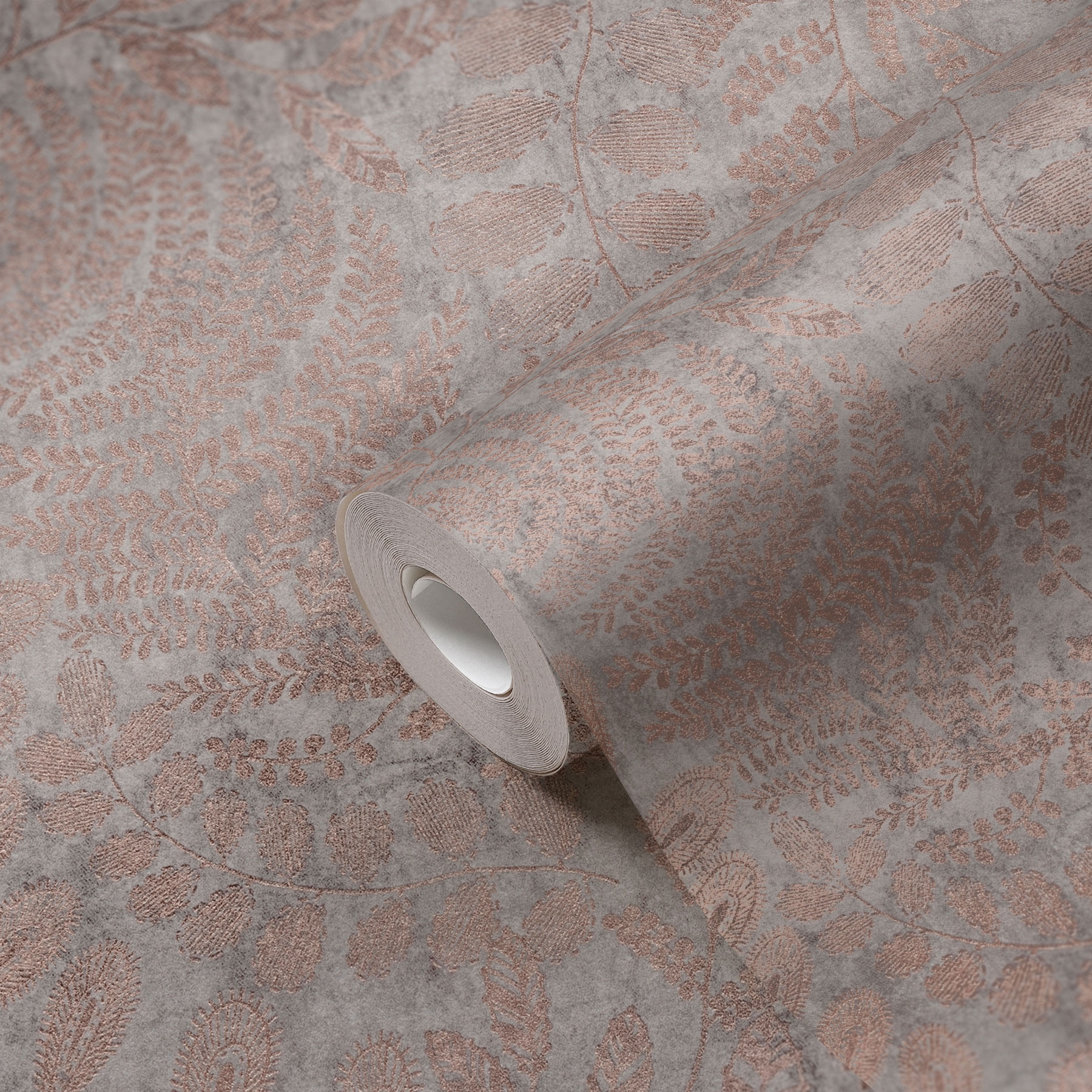 AS Vliestapete The BOS grau Blumentapete 388303