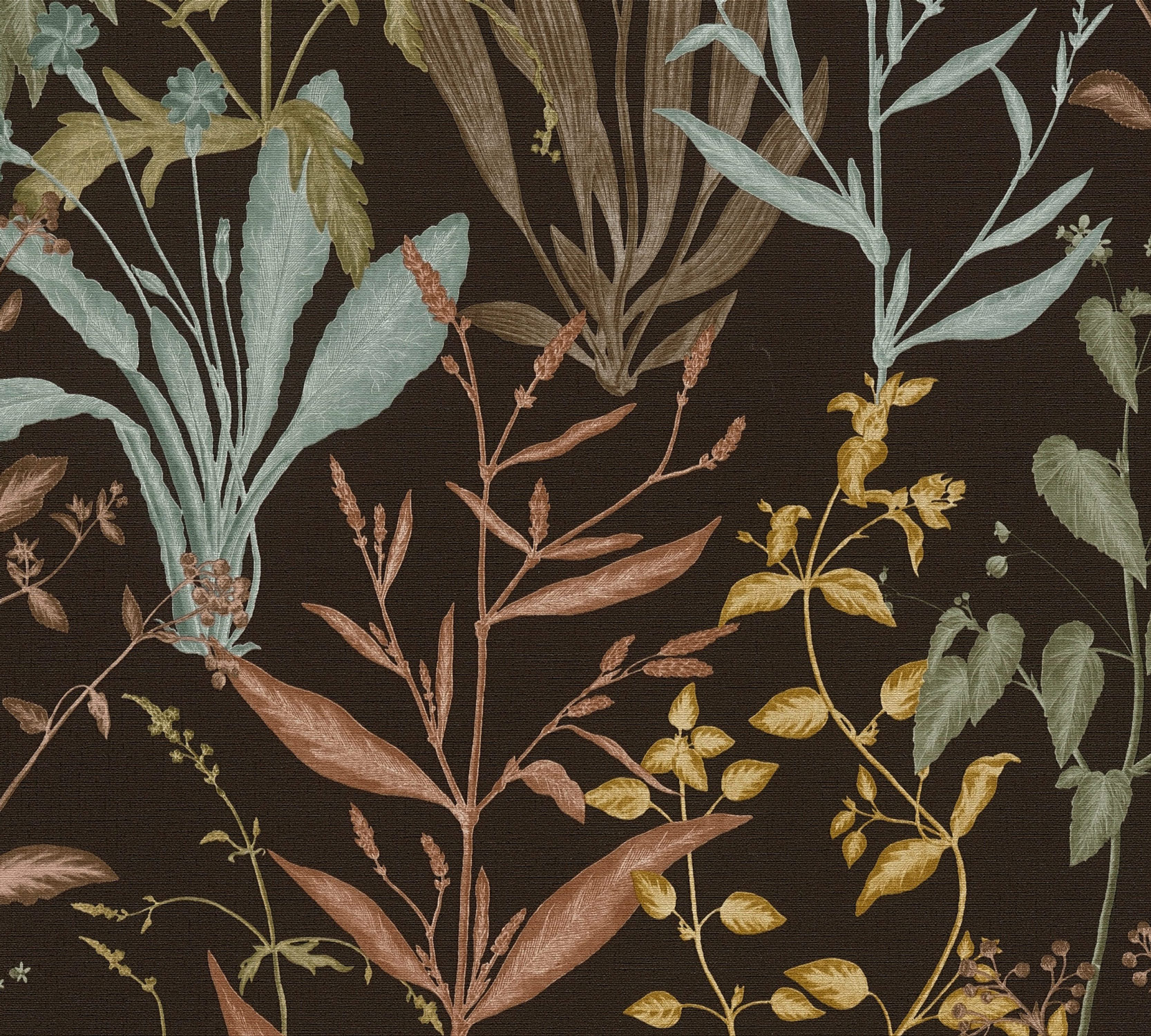 AS Vliestapete MS Vibes & Styles Floral Schwarz 790094