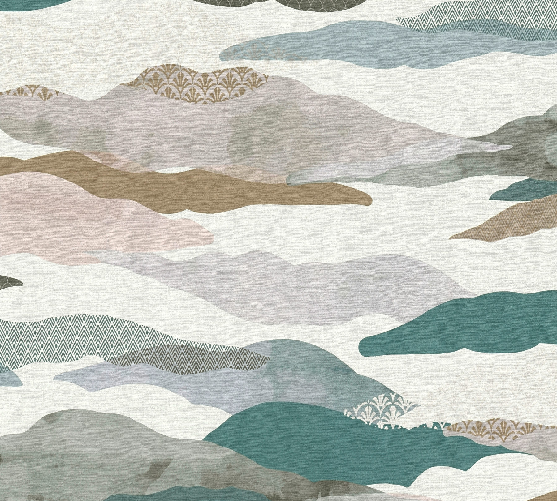 AS Vliestapete PintWalls II Wellen Blau 396993