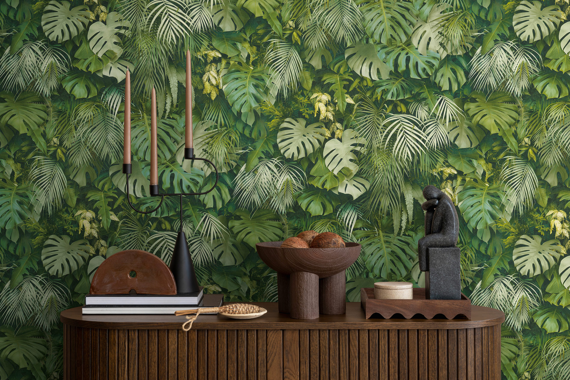 AS Création Vliestapete Greenery Dschungel grün 372802