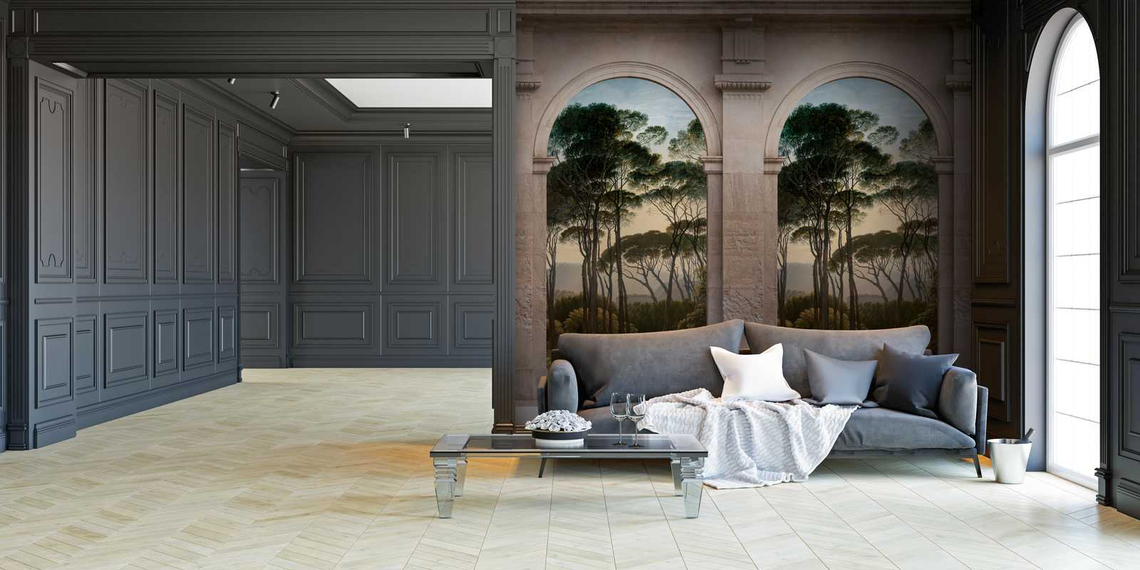 Livingwalls Vliestapete The Wall Landschaft 382491