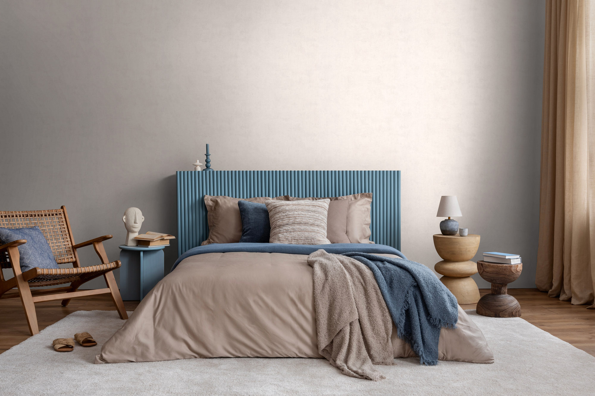 AS Vliestapete Nordic Feeling Unitapete Grau 791543