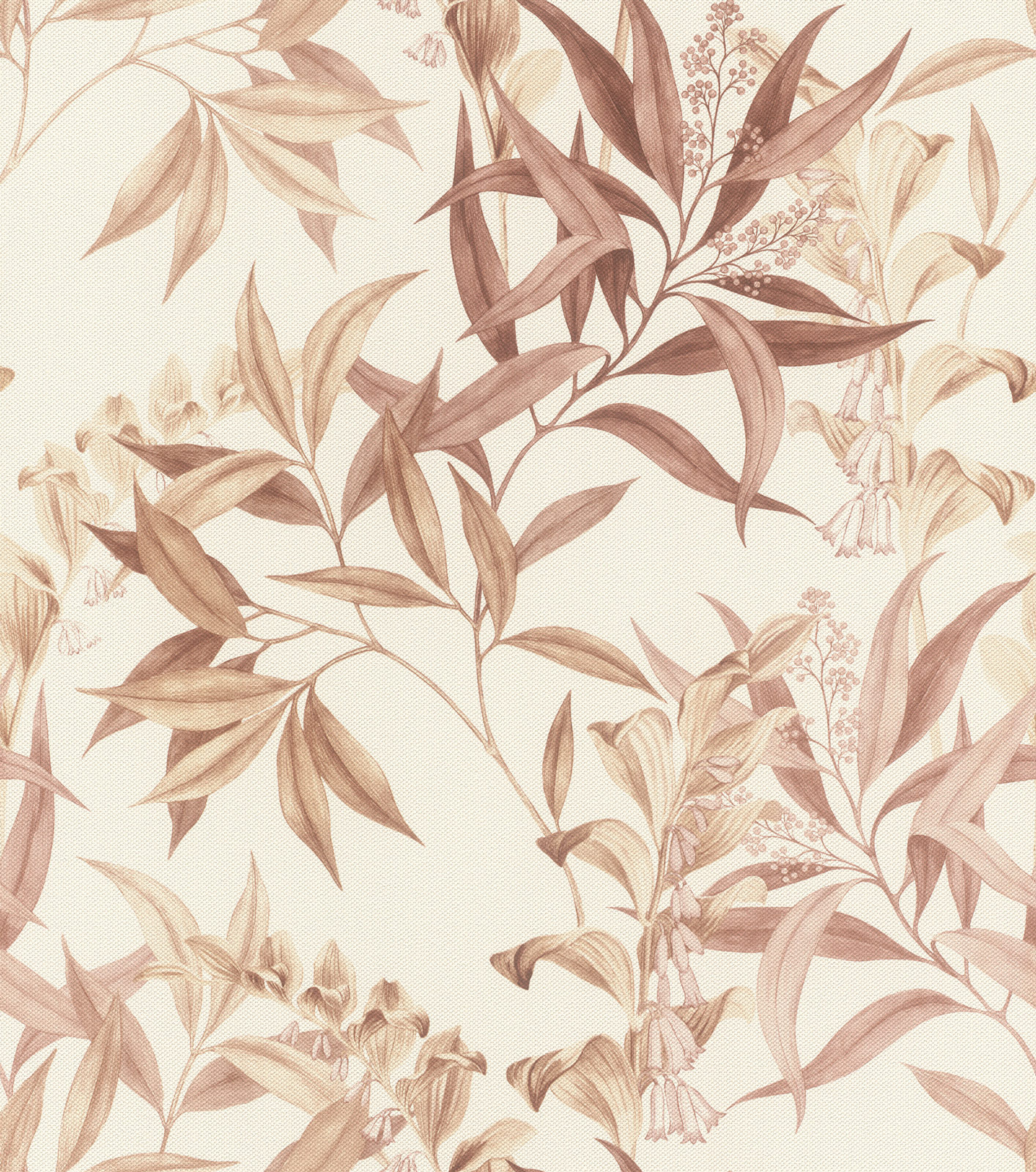 Rasch Vliestapete Liverna Braun-taupe 417319