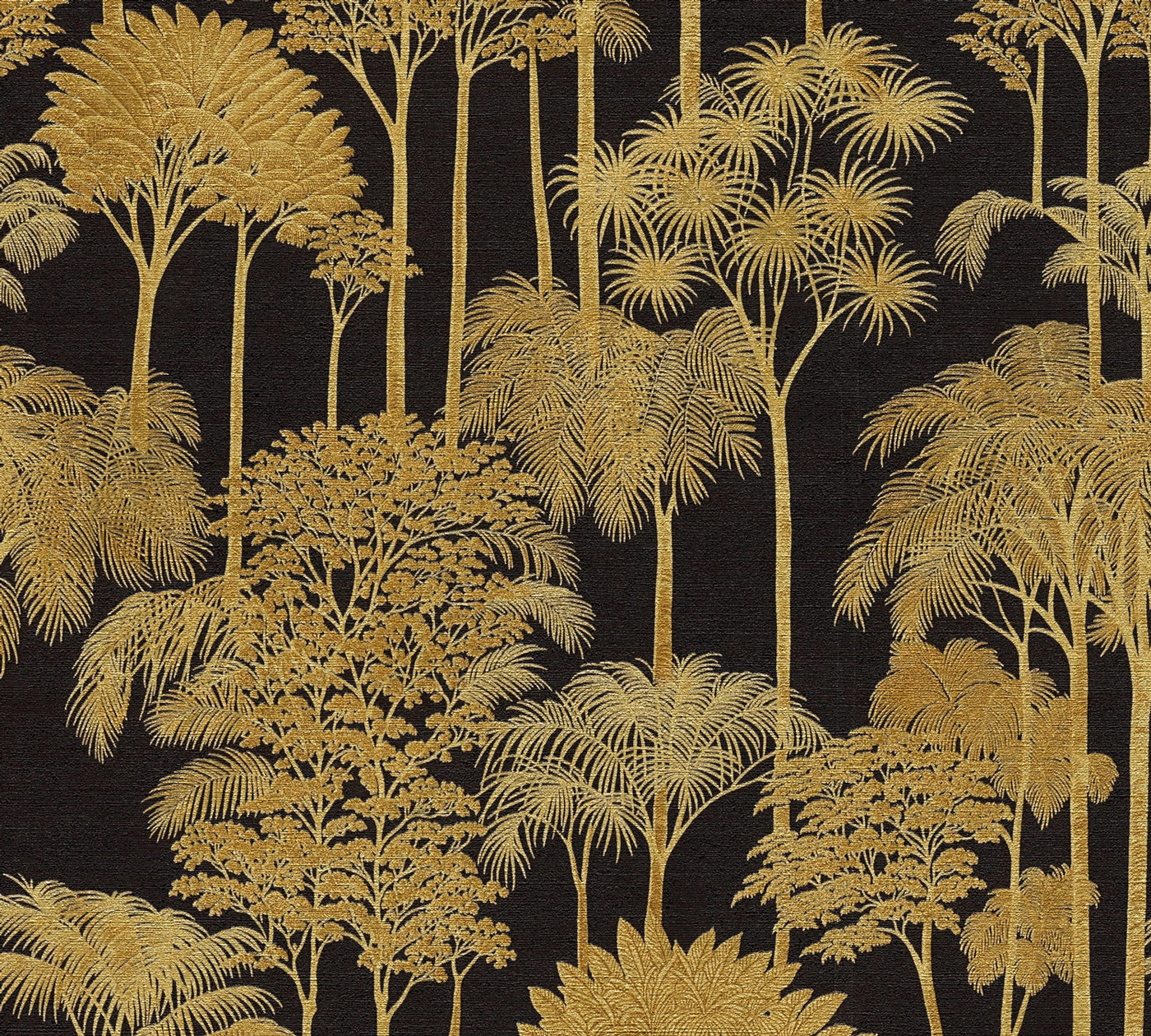 AS Vliestapete C2 Dschungeltapete Schwarz 791623