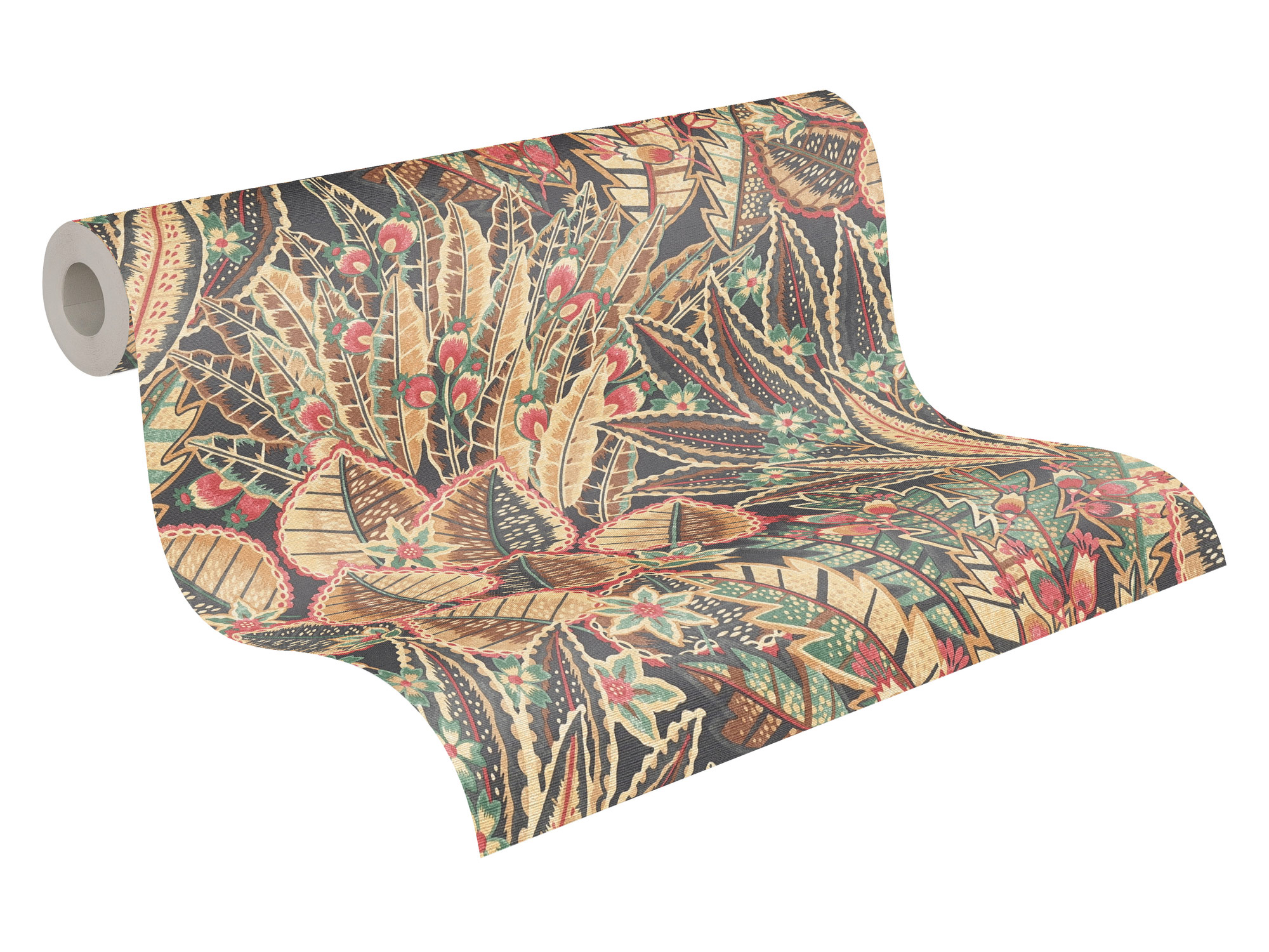 Livingwalls Vliestapete Stories of Life Floral Braun 396531