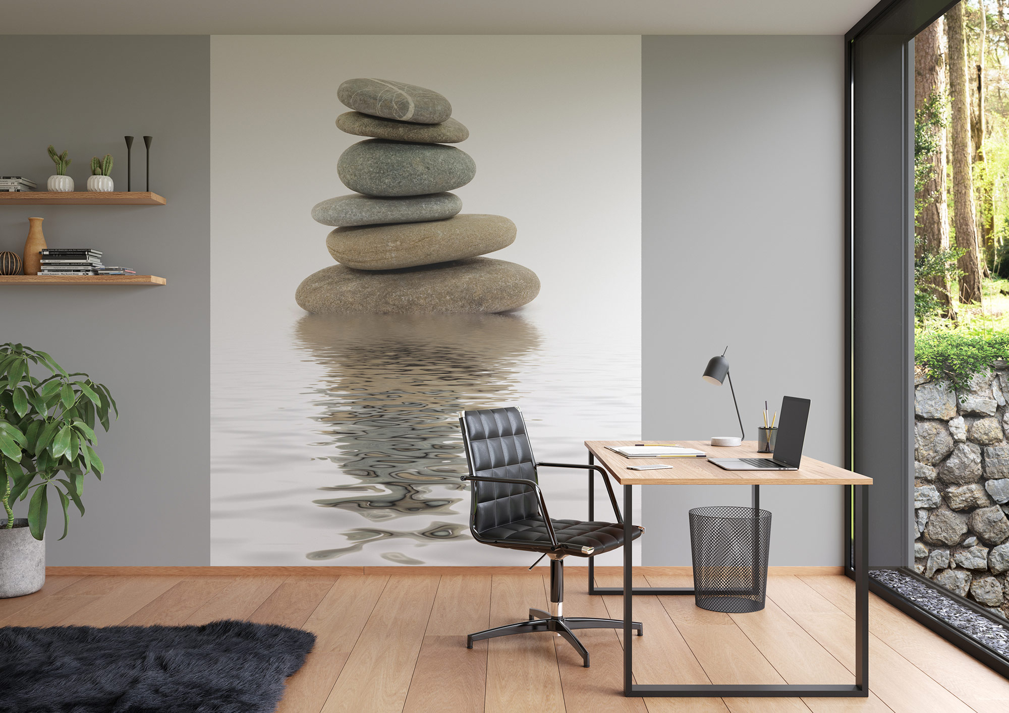 Rasch Fototapete Magic Walls Kiesel 891706