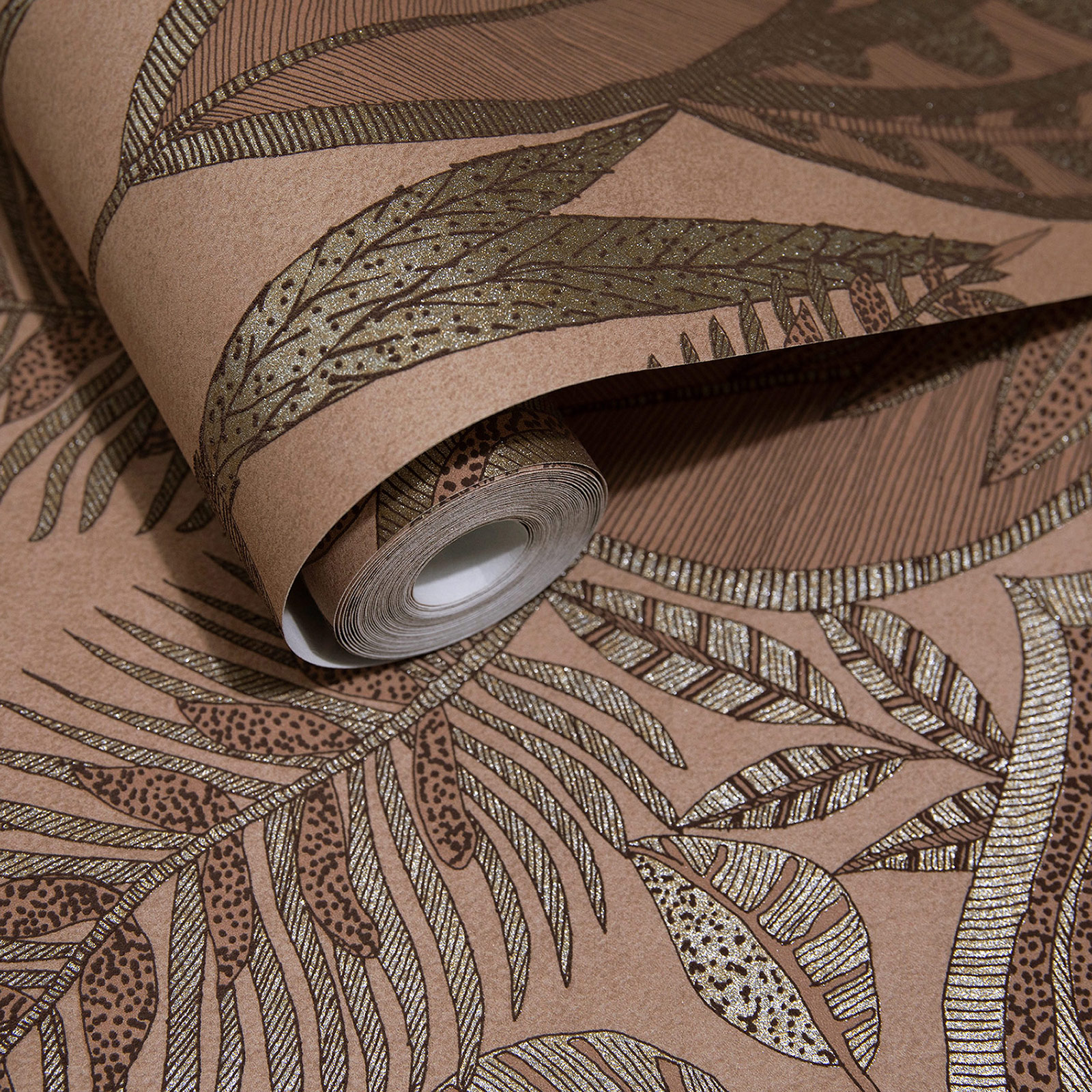 Hohenberger Vliestapete Tesoro Pianta Rosso 65579