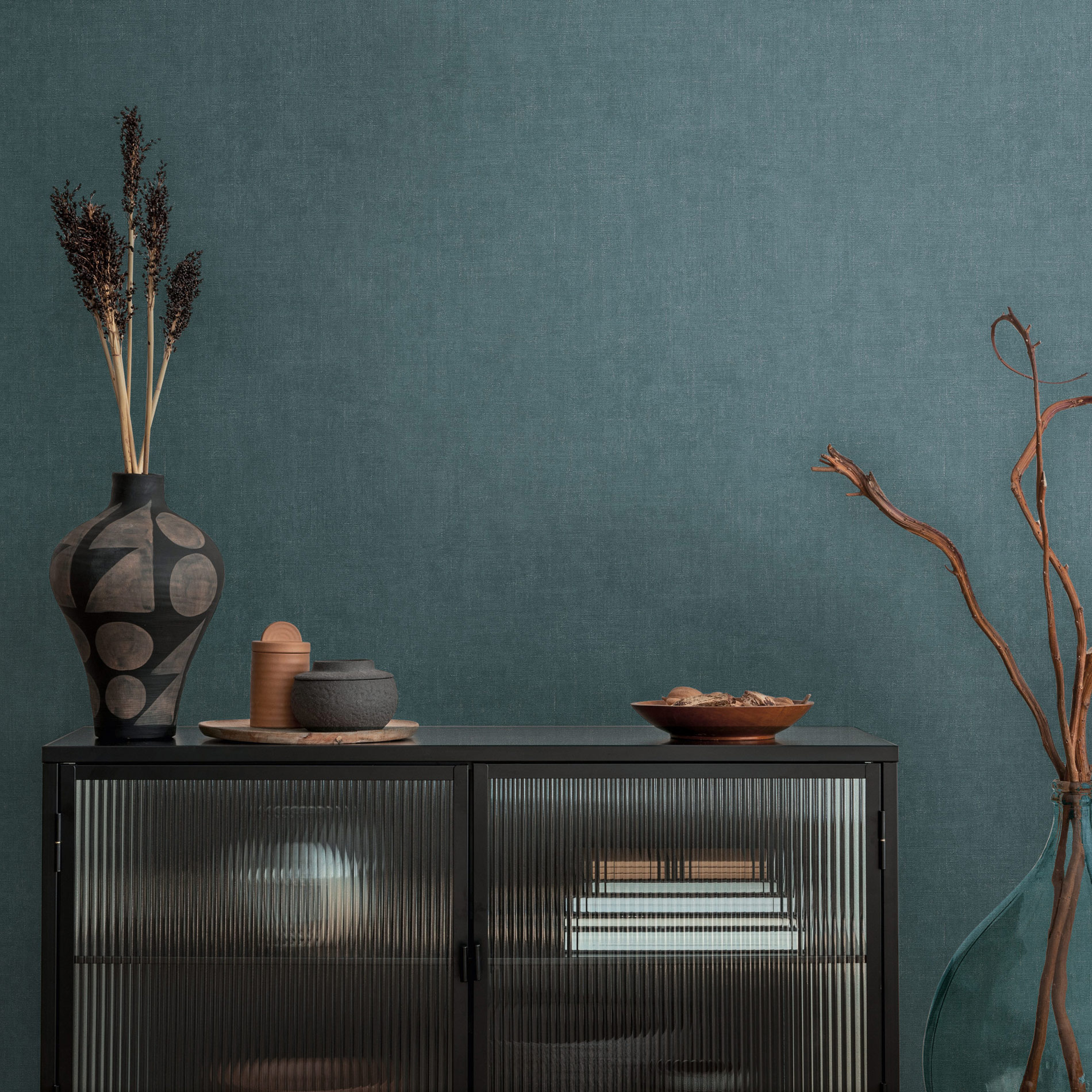 AS Vliestapete History of Art 2 Struktur Blau 790451