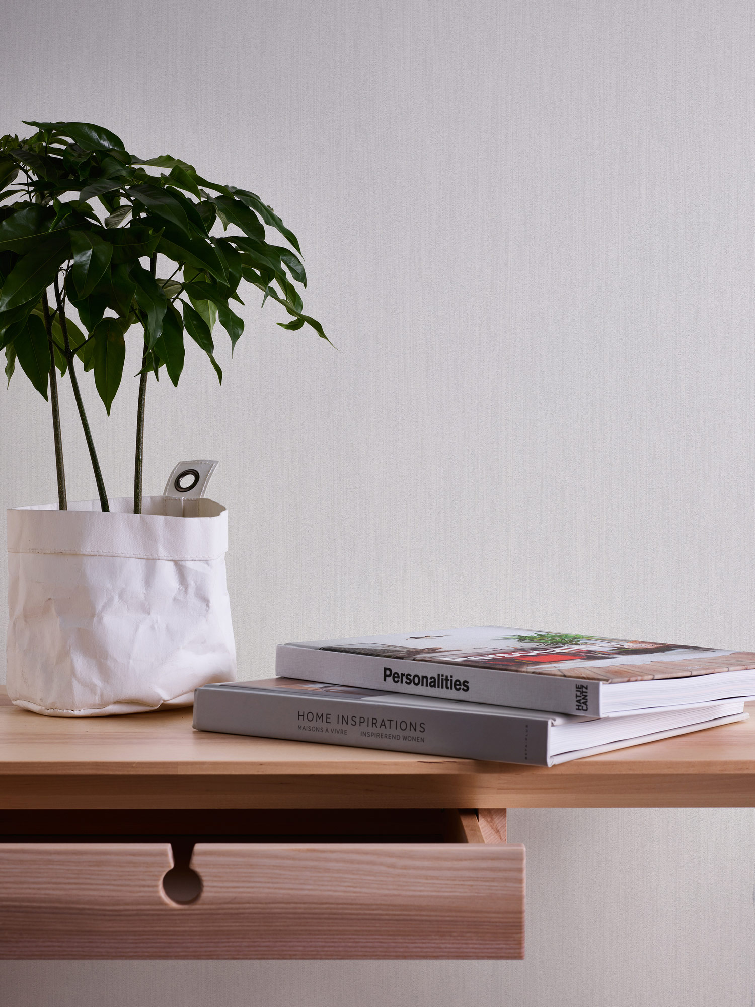 AS Vliestapete Casual Living Weiß Unitapete 937902