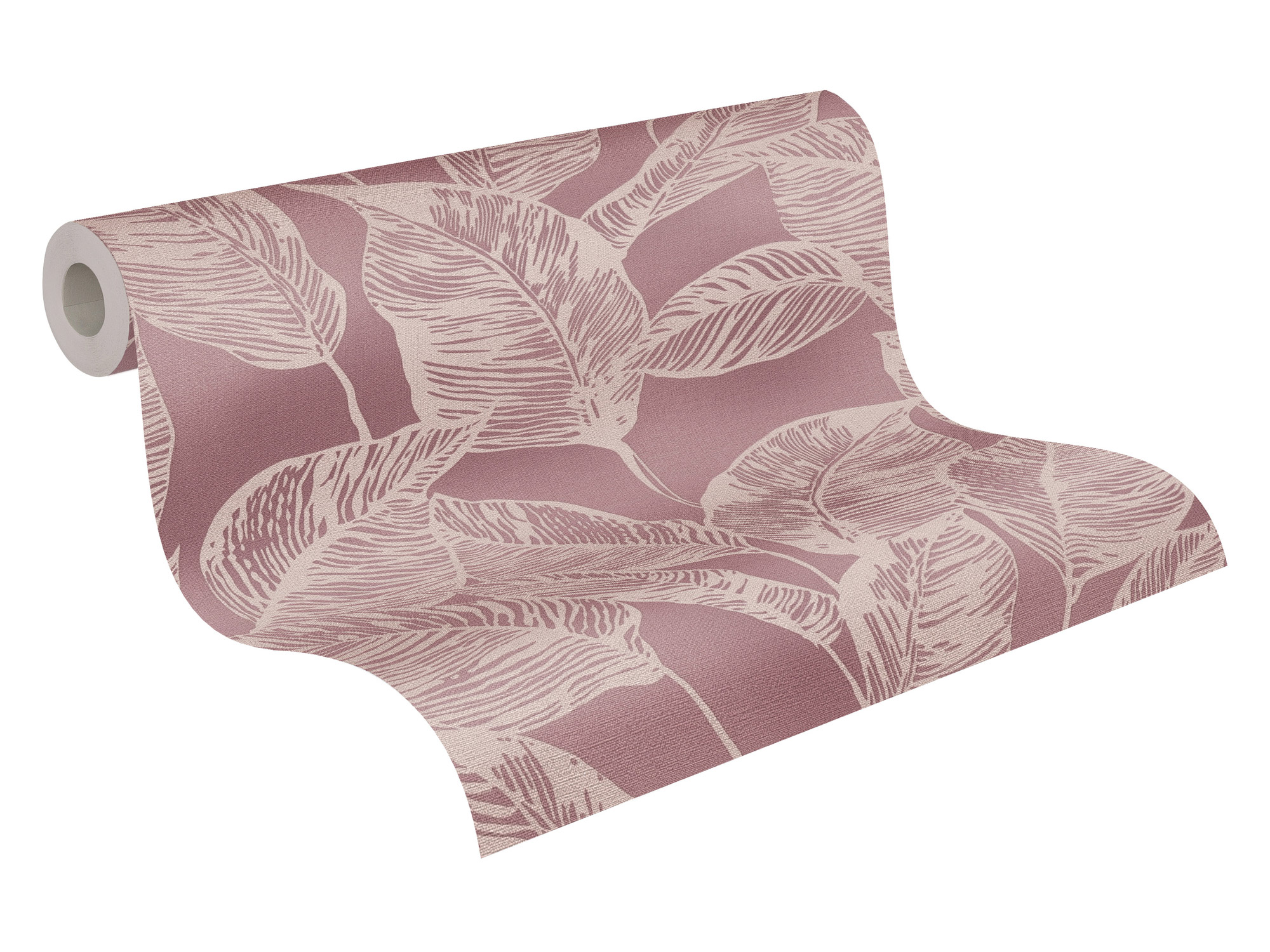 AS Vliestapete Deco Satintapete Blättertapete 386634