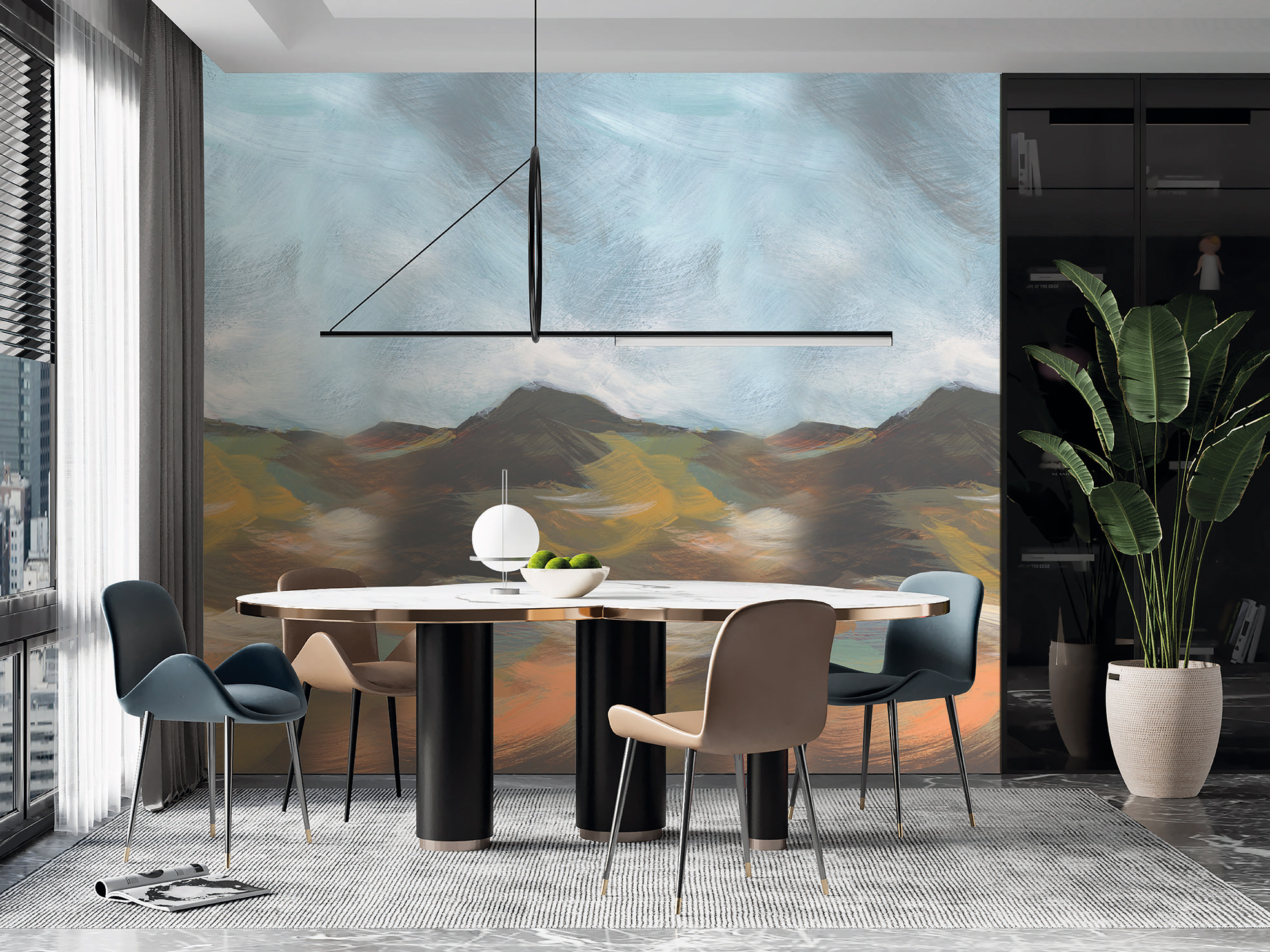 Decoprint Fototapete Serenity Erhebung SYD27594