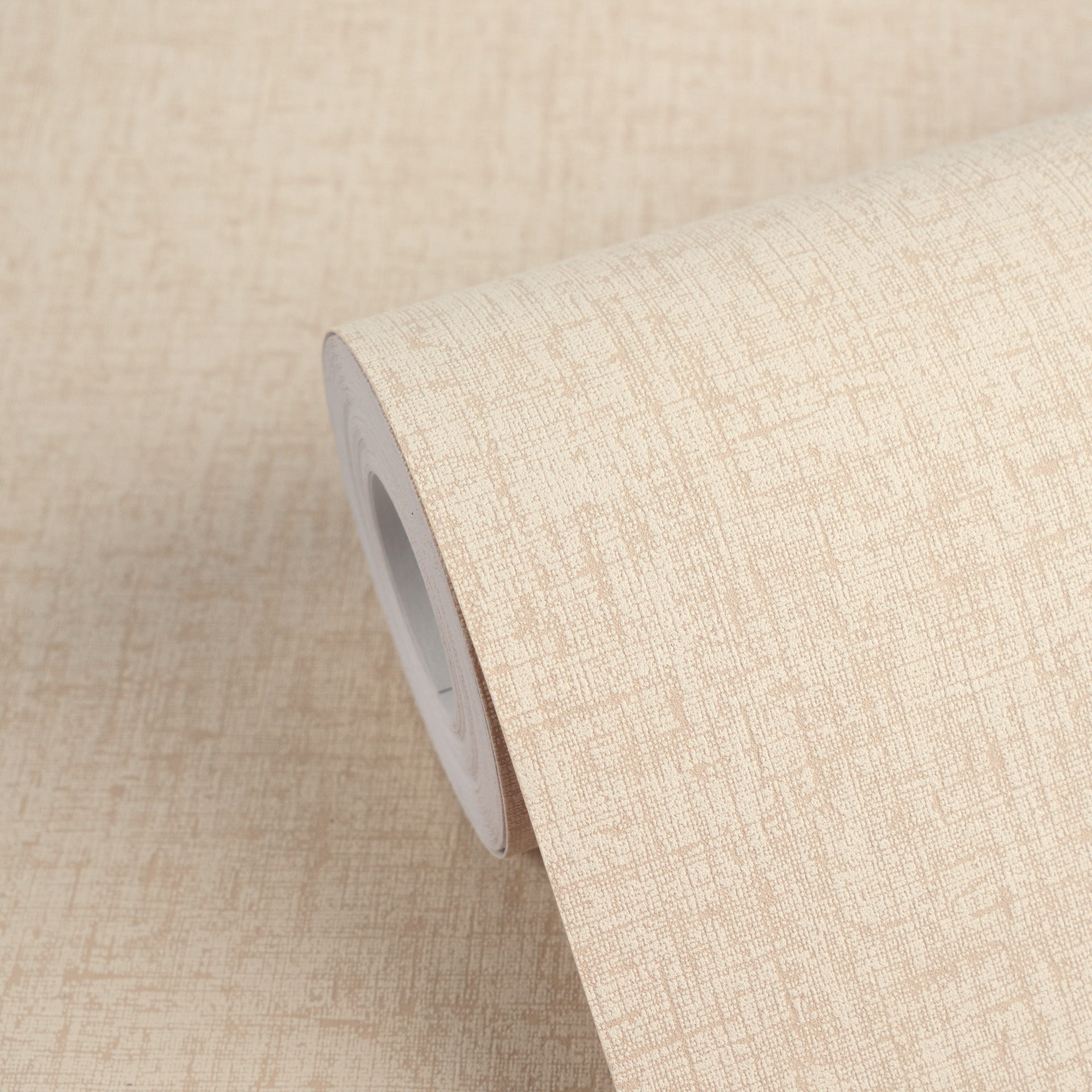 Livingwalls Vliestapete Stories of Life Uni Beige 396557