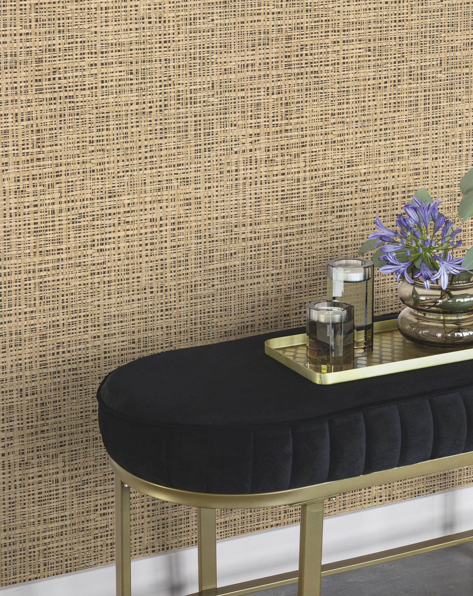 Rasch Vliestapete Symphony Gelb-Ocker hell 865424