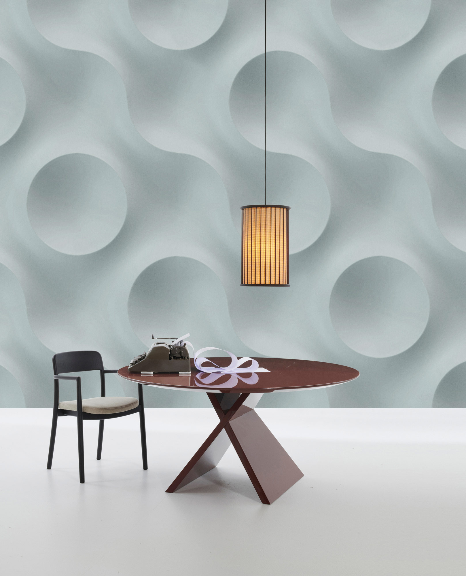 AS Fototapete Walls by Patel 5 Kreise Hellblau DD135065