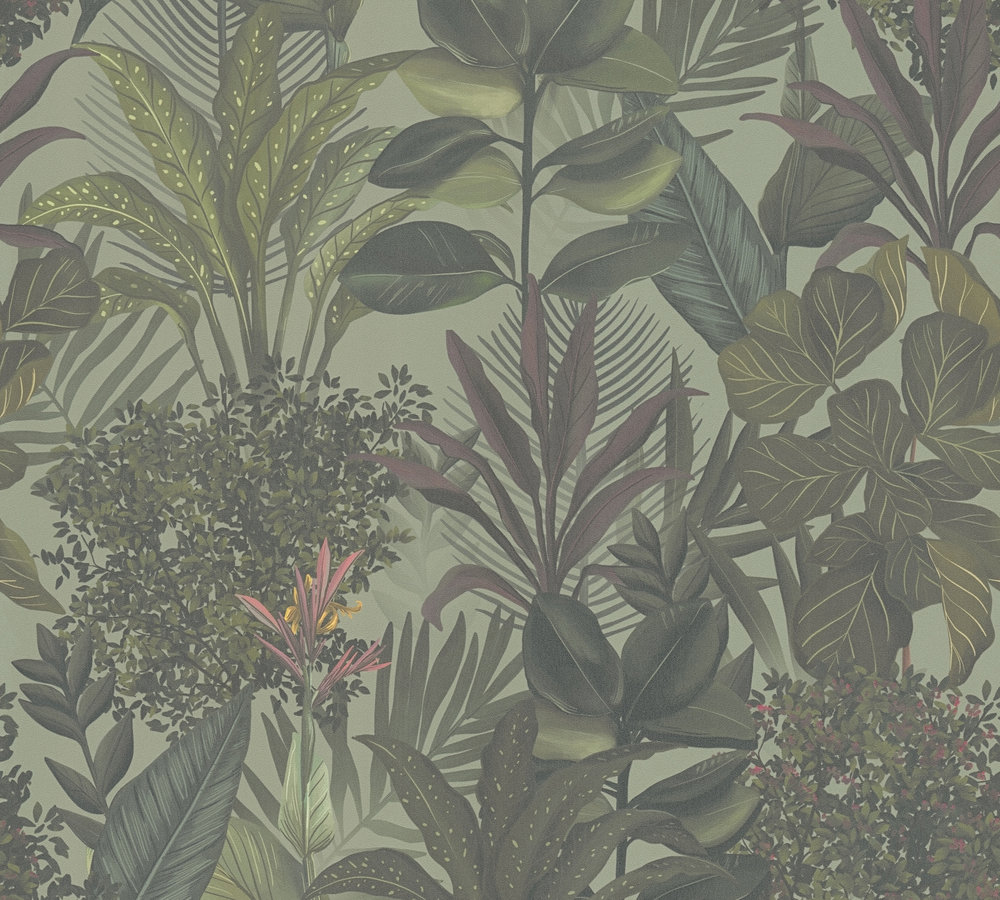 Livingwalls Vliestapete Drawn Into Nature Dschungel 394331 Livingwalls Vliestapete Drawn Into Nature Dschungel 394331