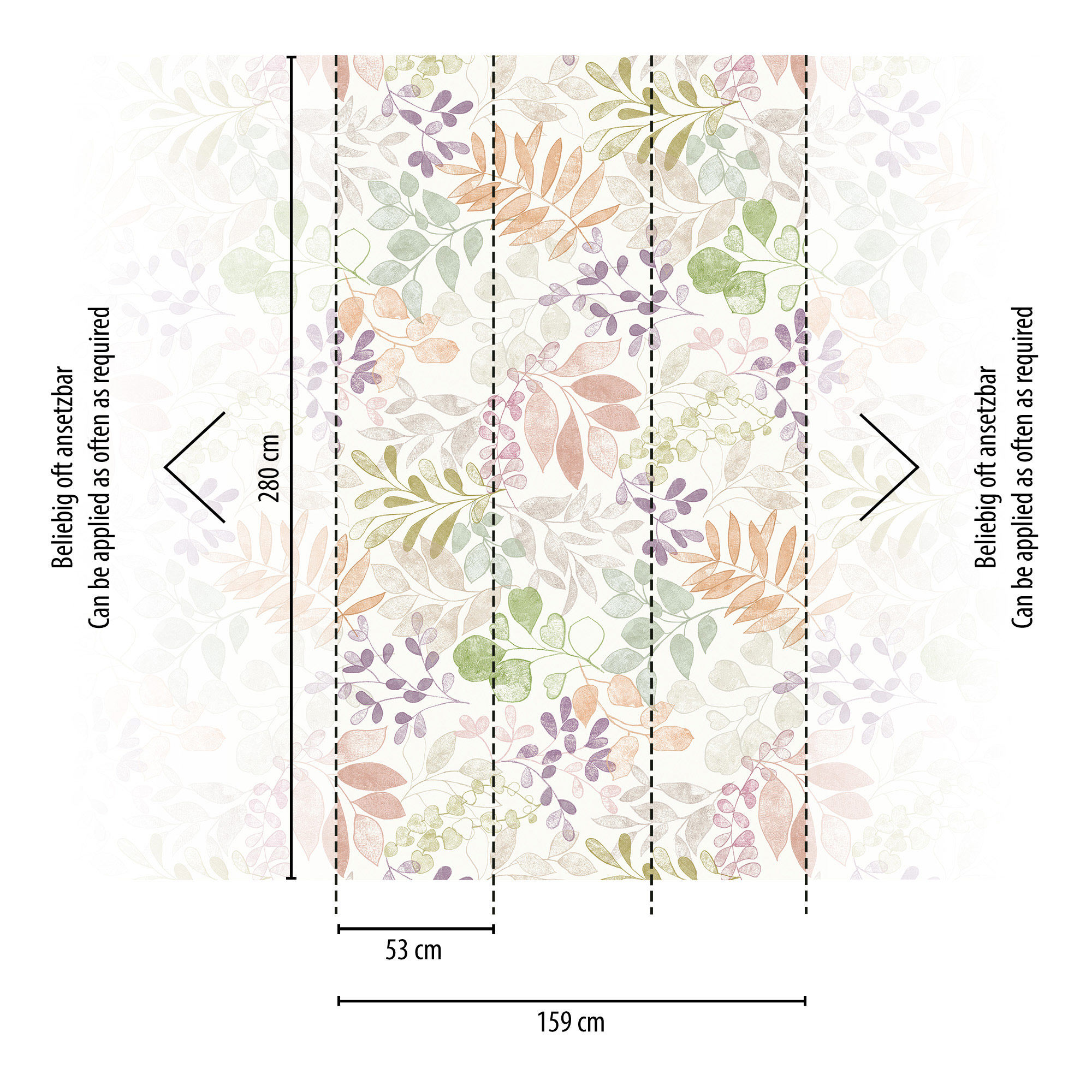 AS Vliestapete Aquarell Dreams Blumentapete creme 396931