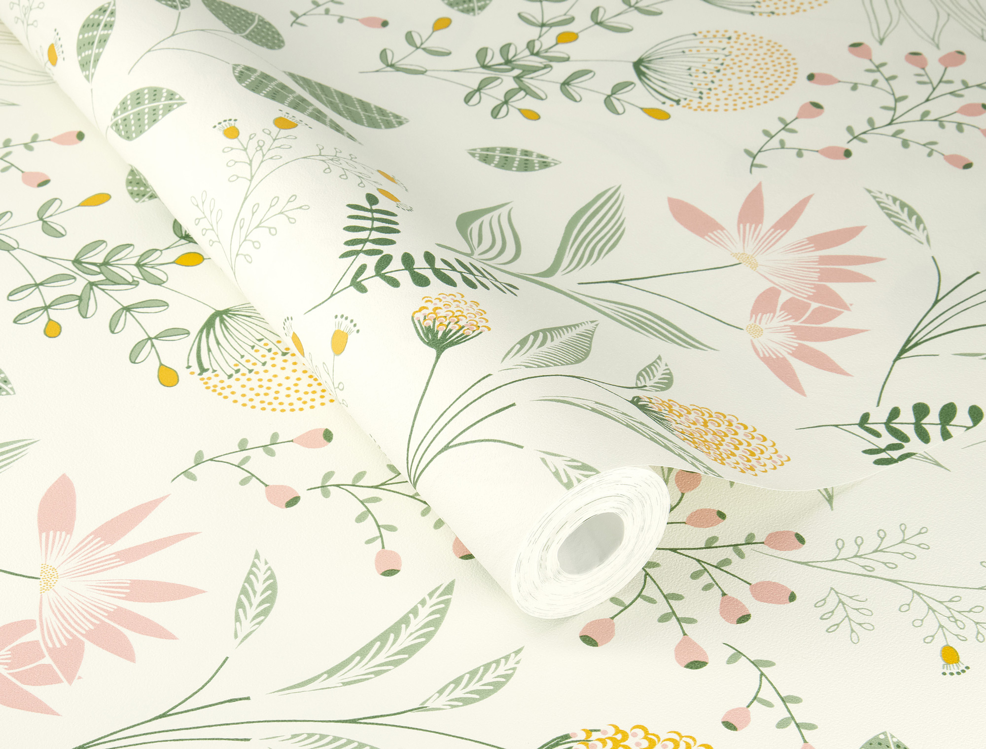 Rasch Vliestapete Allegretto Grün-Moosgrün 793222