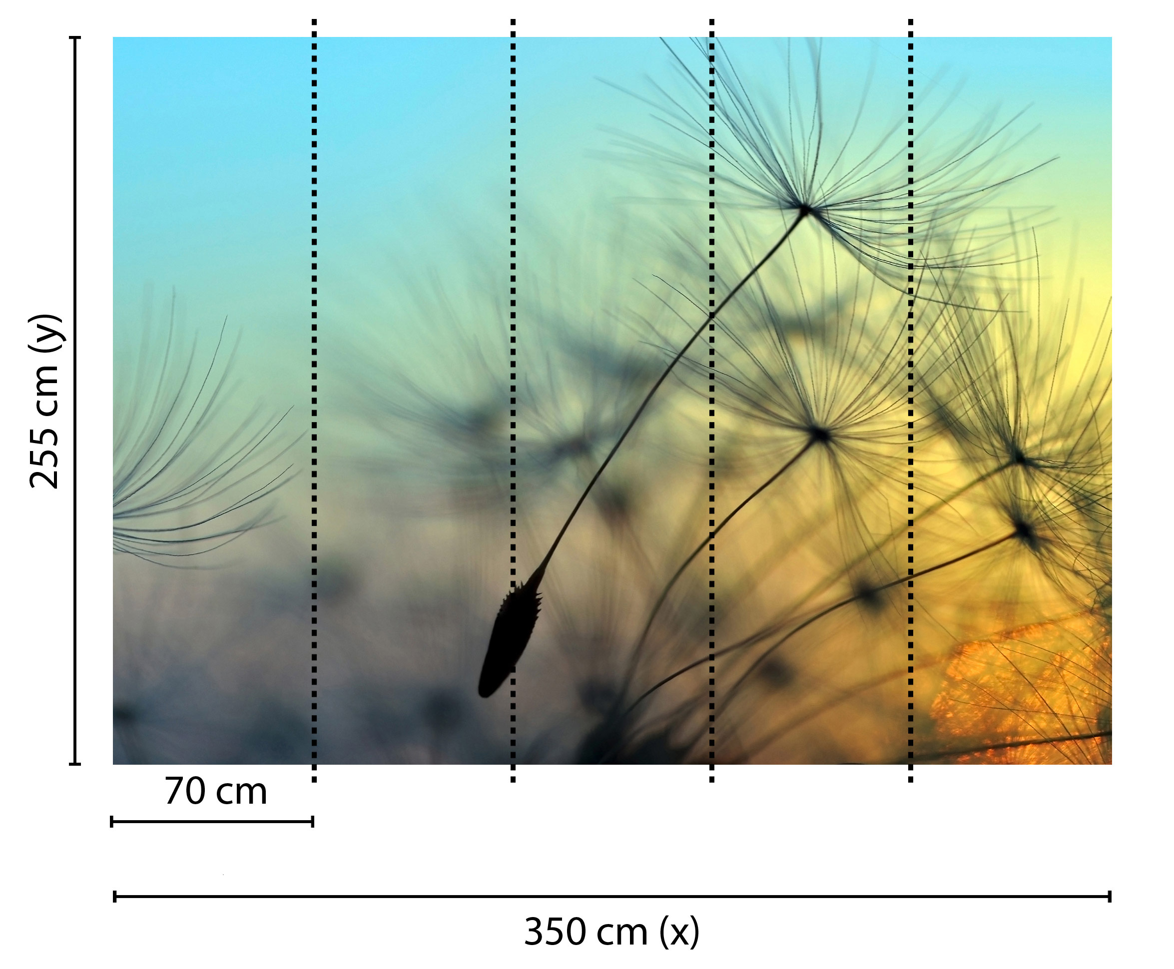 AS Fototapete Designwalls FlyingDandelion DD118590