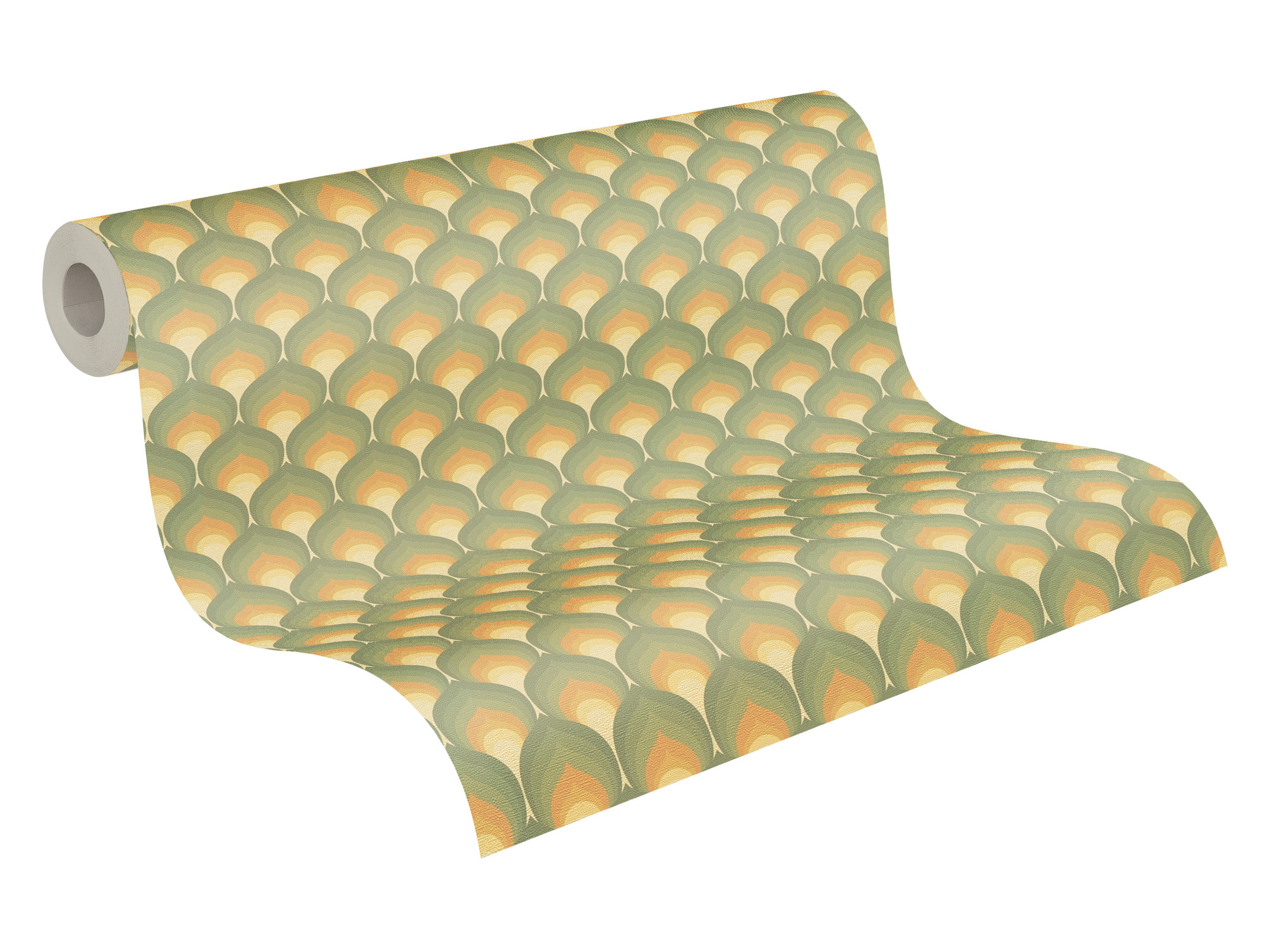 AS Creation Vliestapete Retro Chic Grün 395381