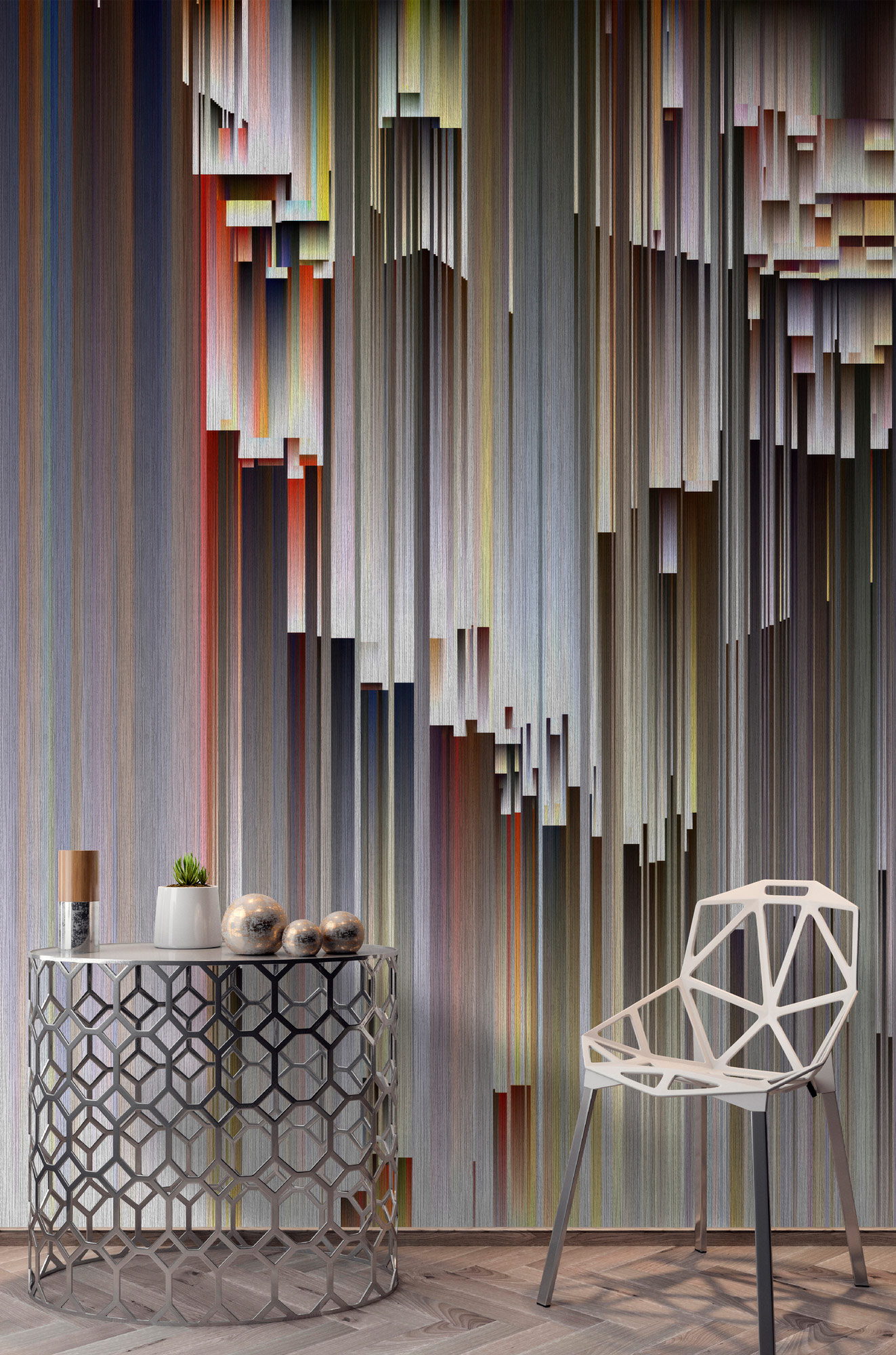 AS Fototapete Walls by Patel 5 3D Grau DD134987