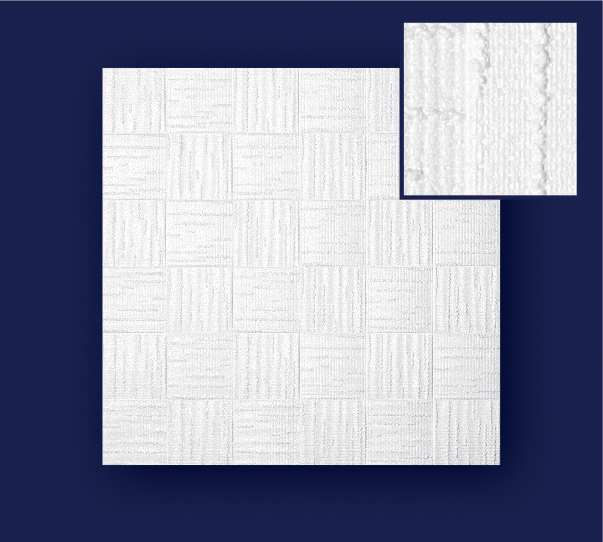 Homestar Deckenplatte Iris 50x50cm | Set 4 Stck (1 qm)