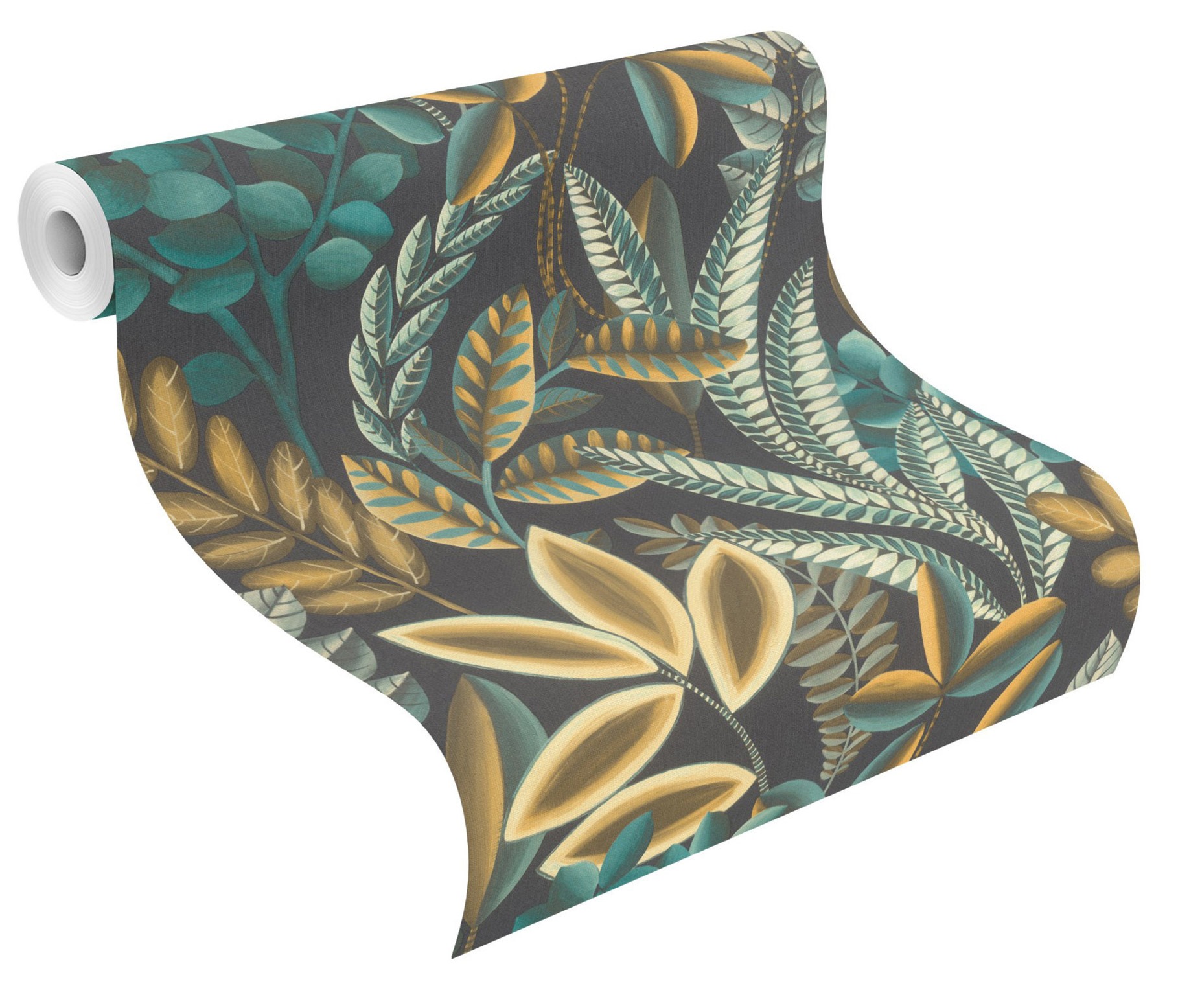 Rasch Vliestapete Florentine 3 Blätter Zweige 485561