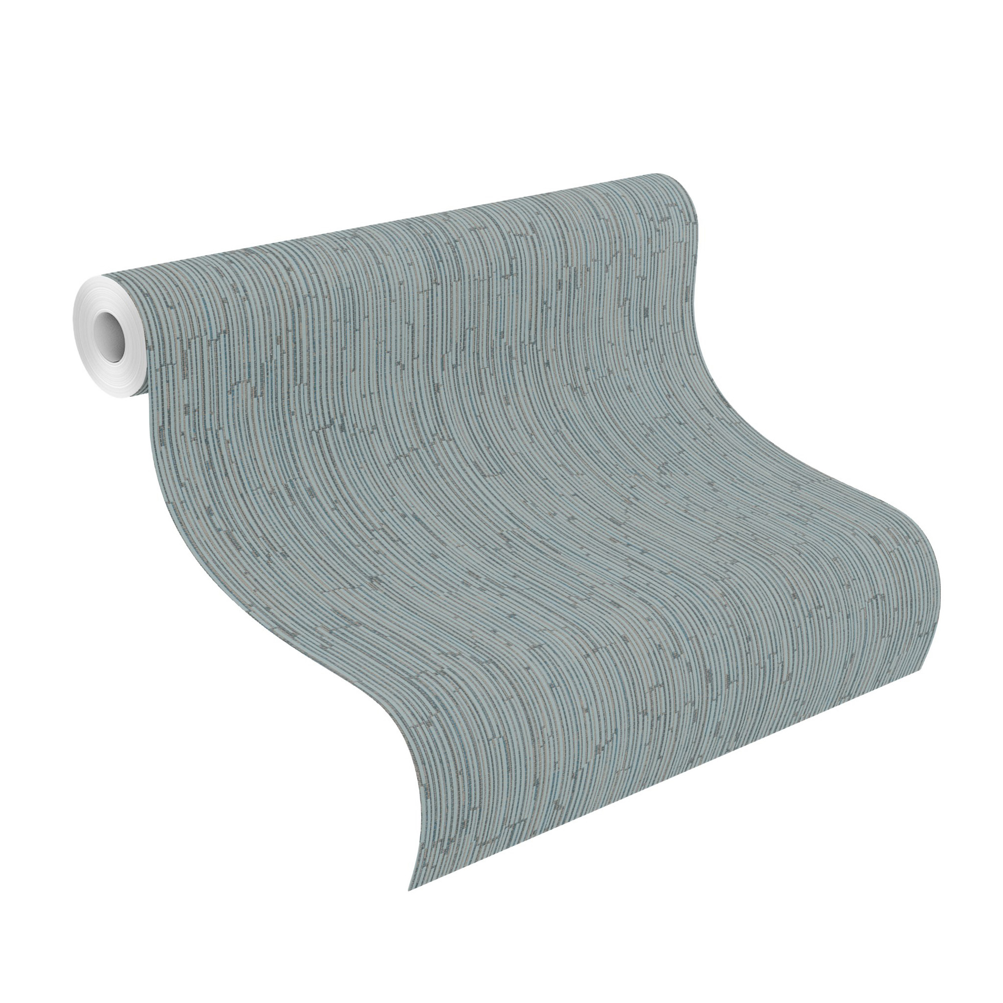 Rasch Vliestapete Deco Style Blau-Hellblau 312652