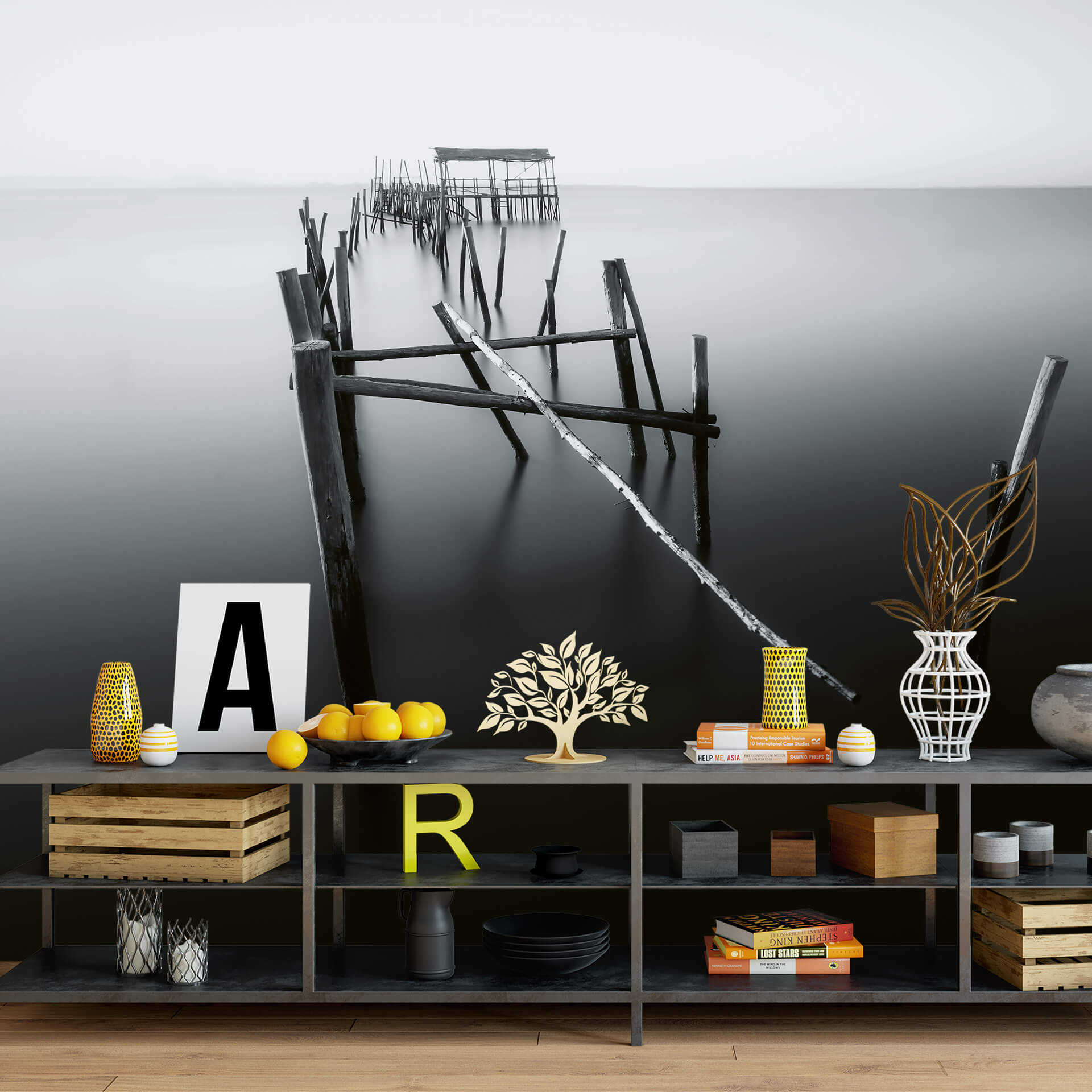 AS Fototapete Designwalls 2.0 Old Pier In Portugal DD118927