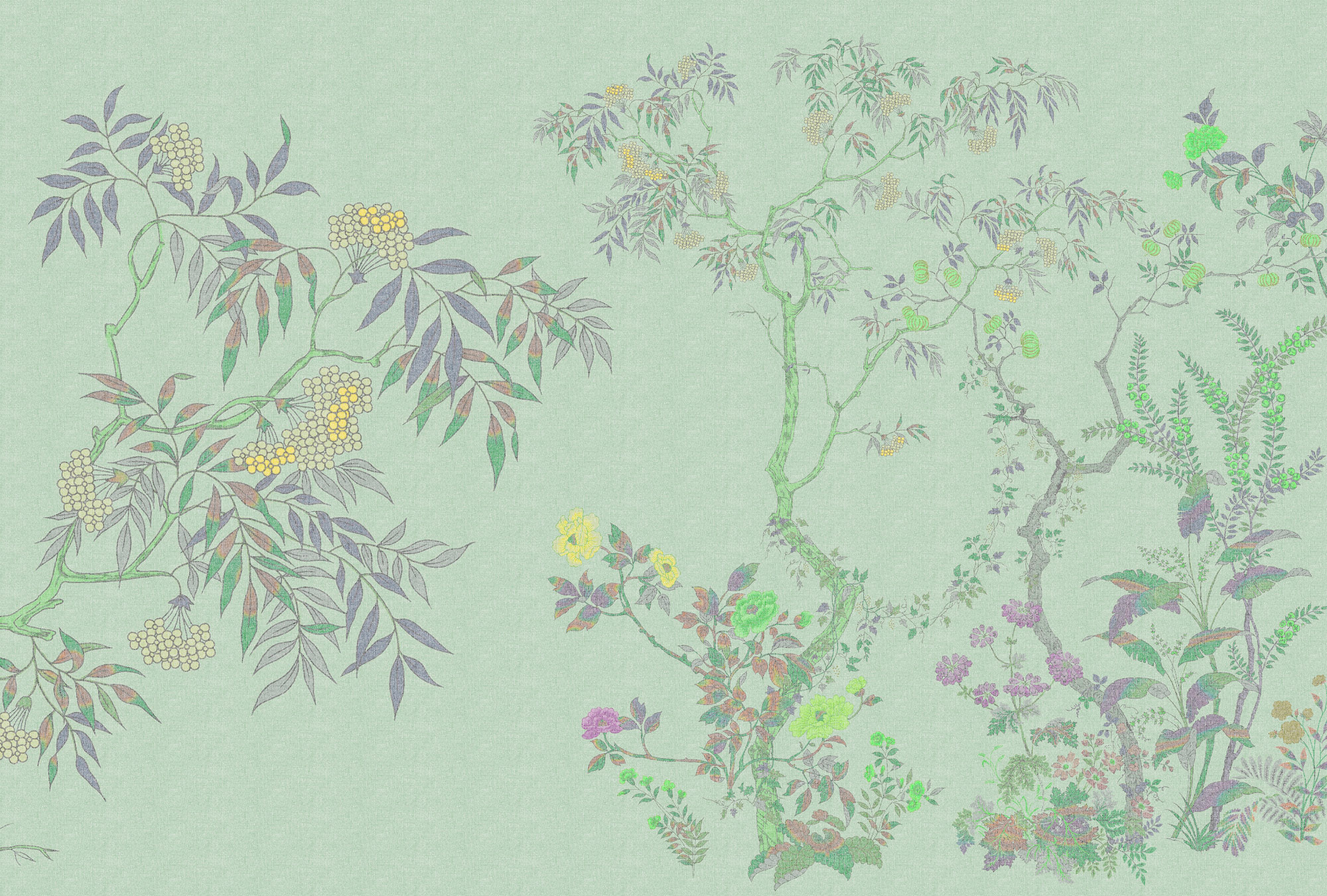 AS Fototapete Walls by Patel 5 Bäume Grün DD134783