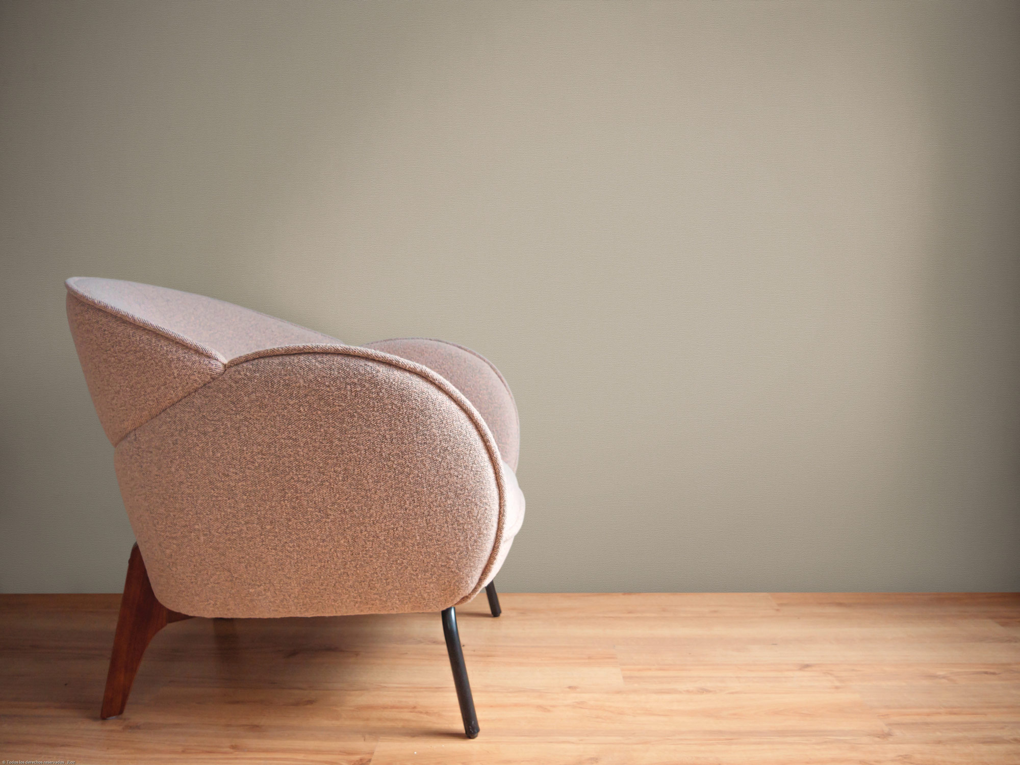 AS Vliestapete French Affair Einfarbig Braun 395788