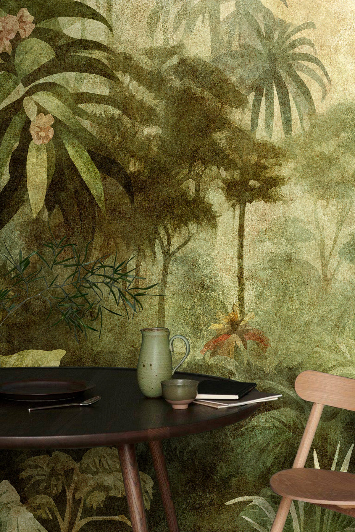 AS Fototapete Walls by Patel 5 Dschungel Grün DD134267