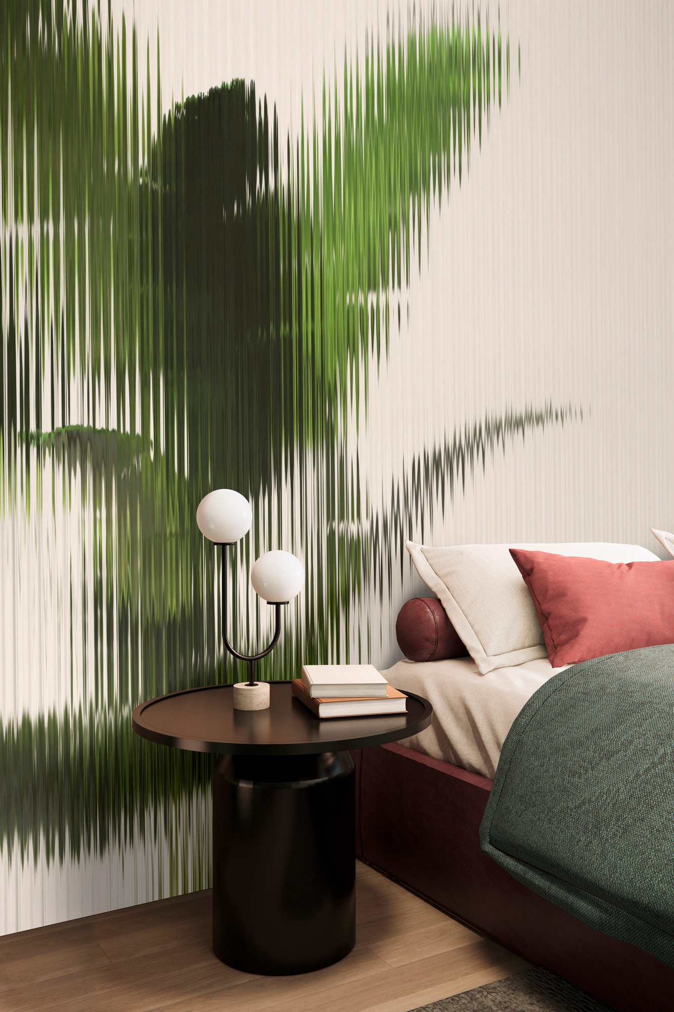 AS Fototapete Walls by Patel 5 Blätter Grün DD134963