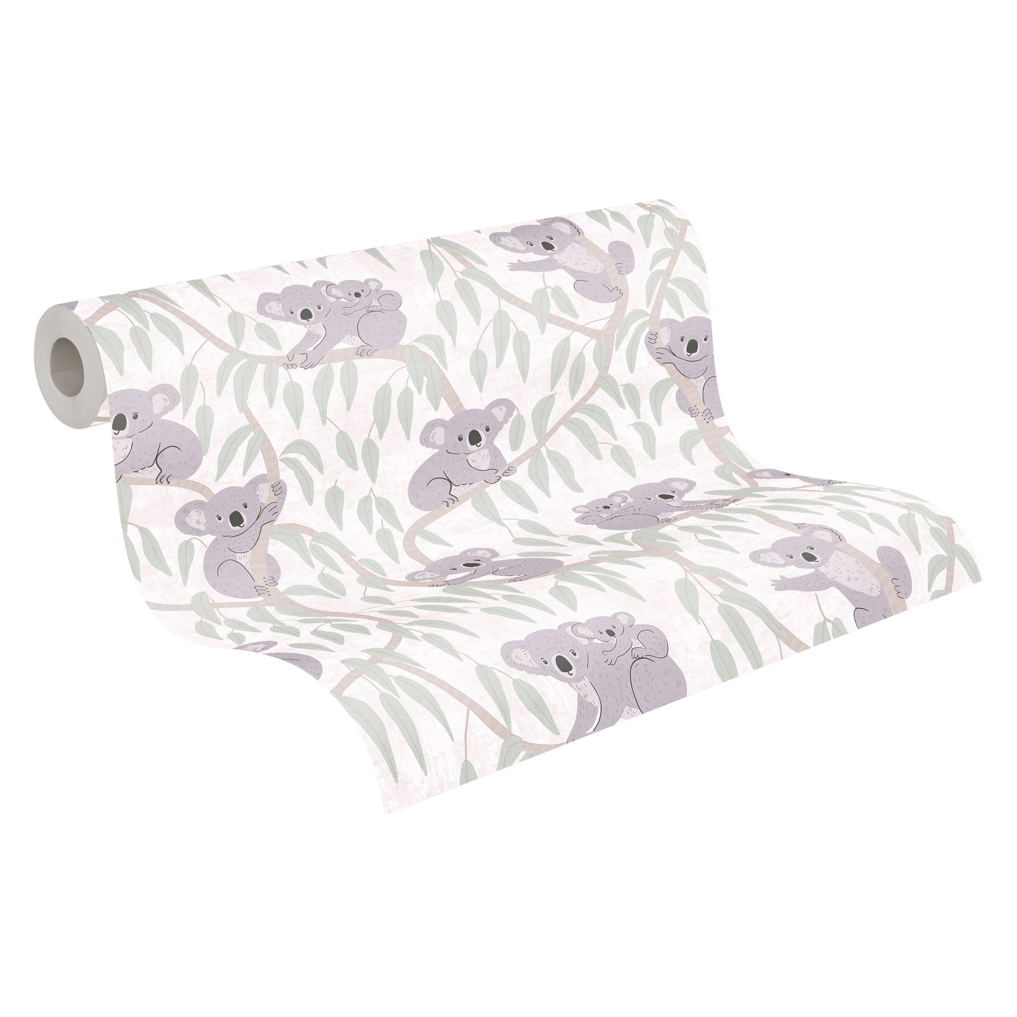 AS Vliestapete Lilly & Luis Koalabär Beige 771341