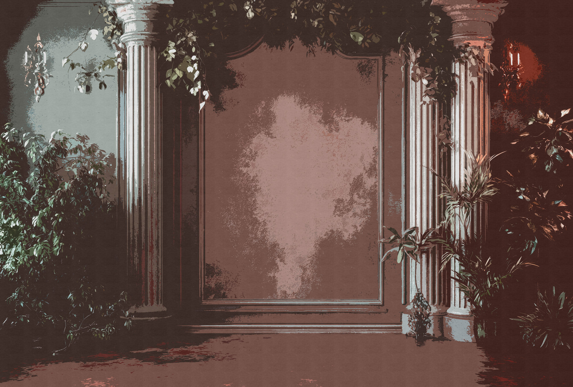 AS Fototapete Walls by Patel 5 Säulen Braun DD134909