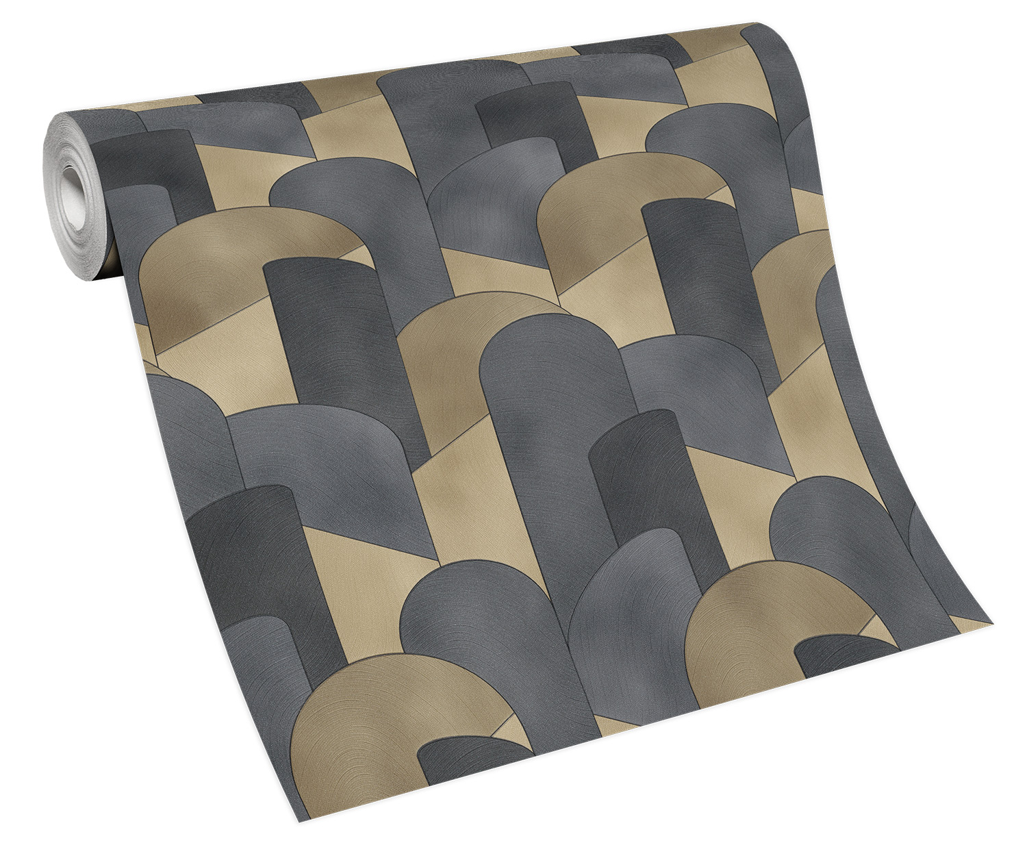 Erismann Vliestapete Elle schwarz 1015515