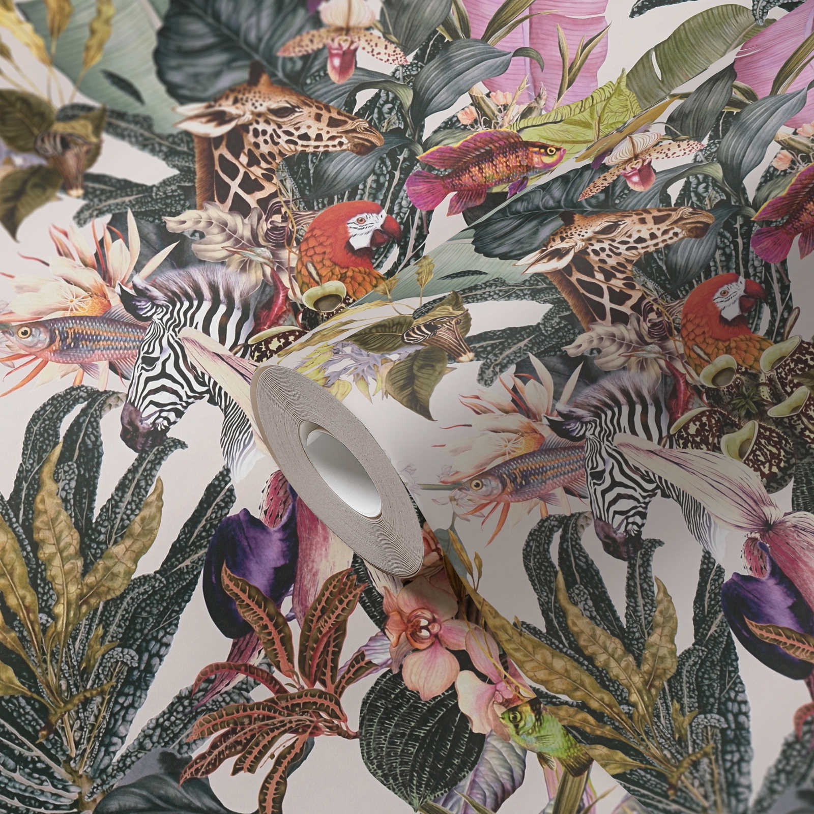 AS Création Vliestapete Dream Flowery Tiertapete 381763