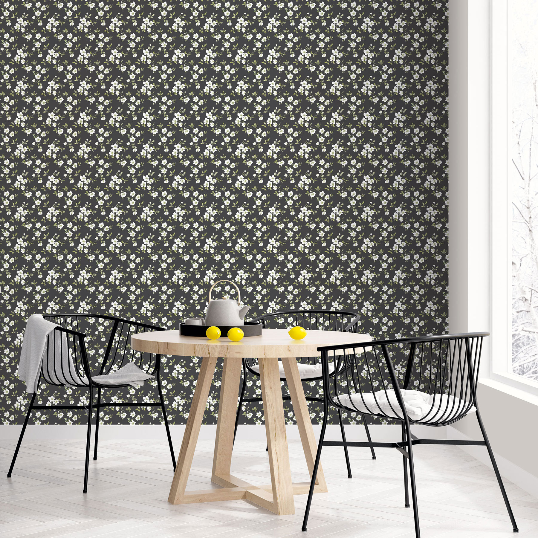 Essener Vliestapete Secret Garden Blumen G78480