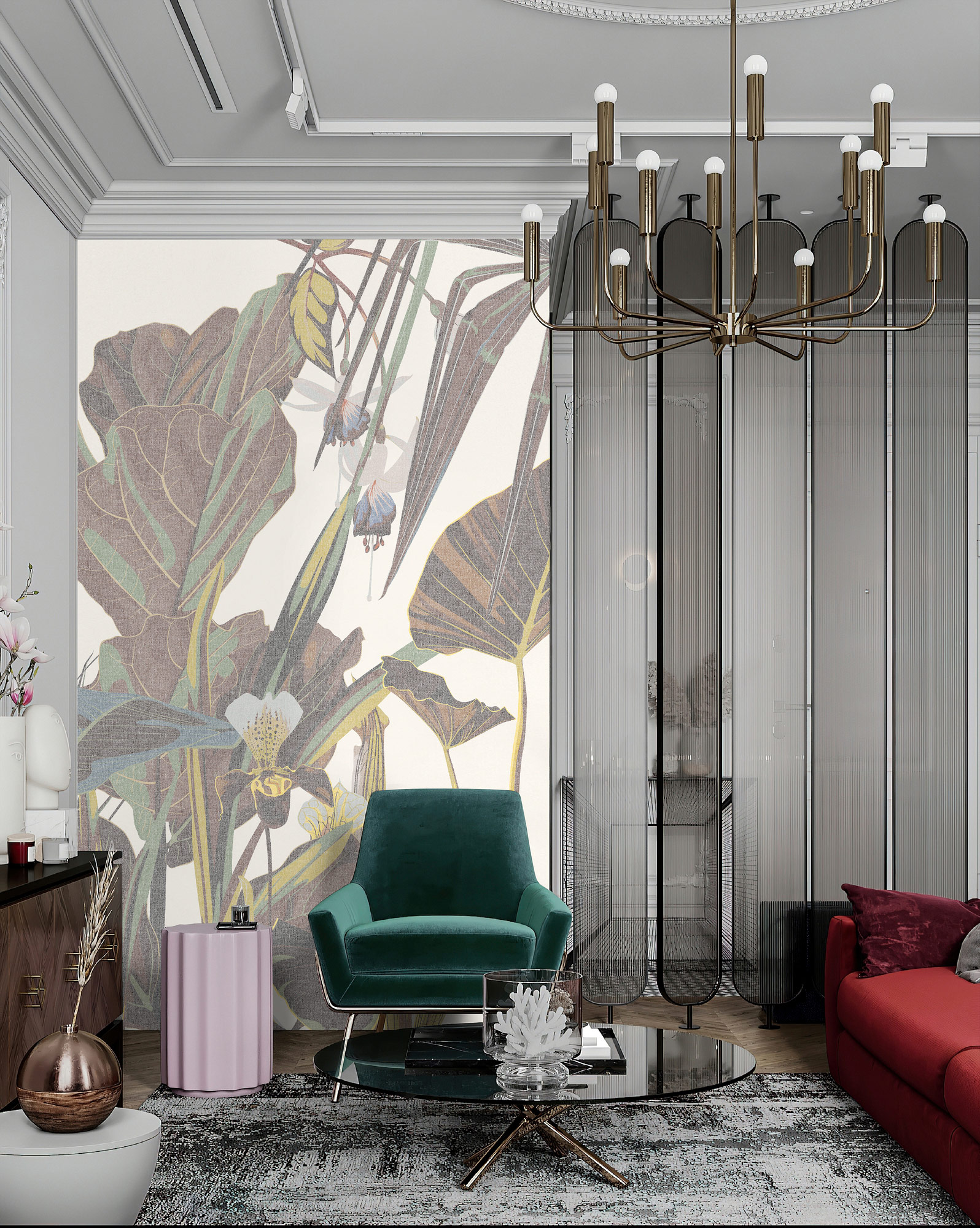 AS Fototapete Walls by Patel 5 Pflanzen Grün DD134639