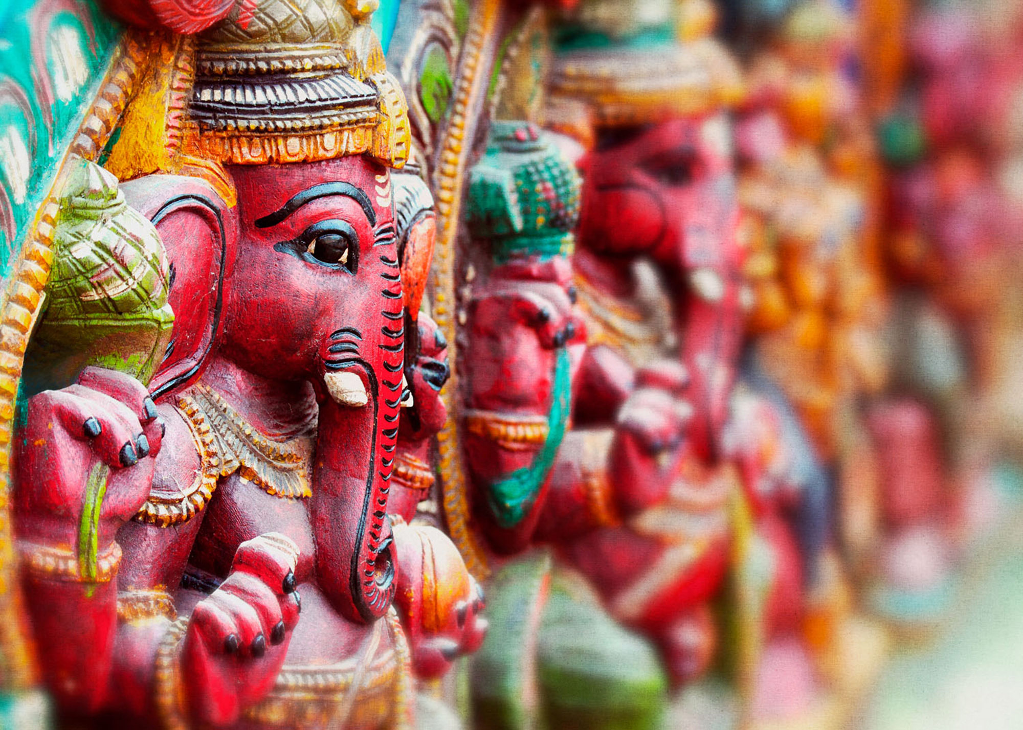 Rasch Fototapete Indian Style Elefant Indisch 363494