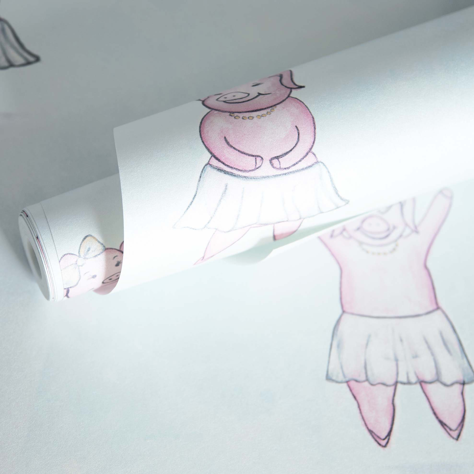 Hohenberger Vliestapete Happy Inner Child Happy Piggy 27569