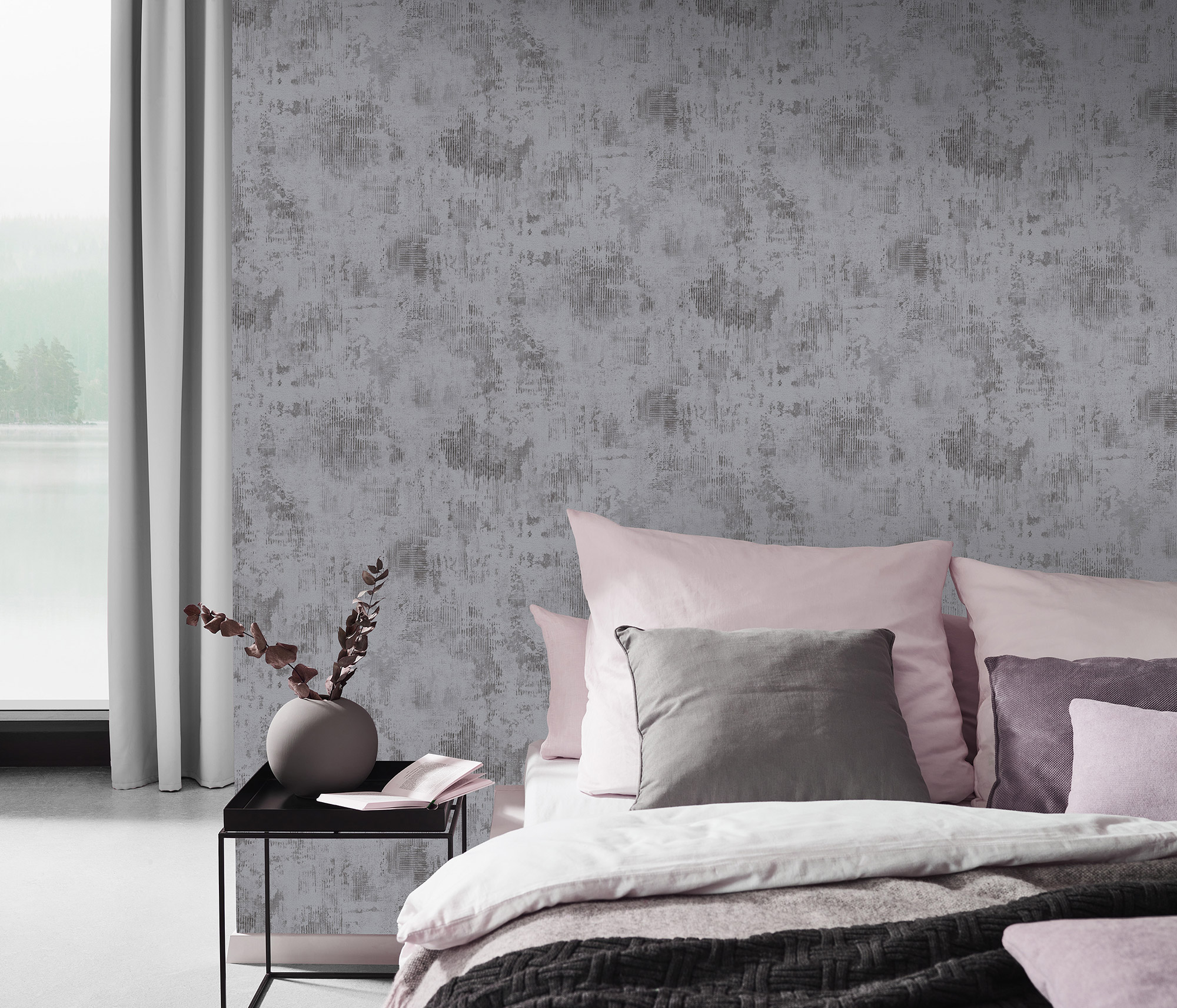 Erismann Vliestapete Imitations 2 schwarz  1023815